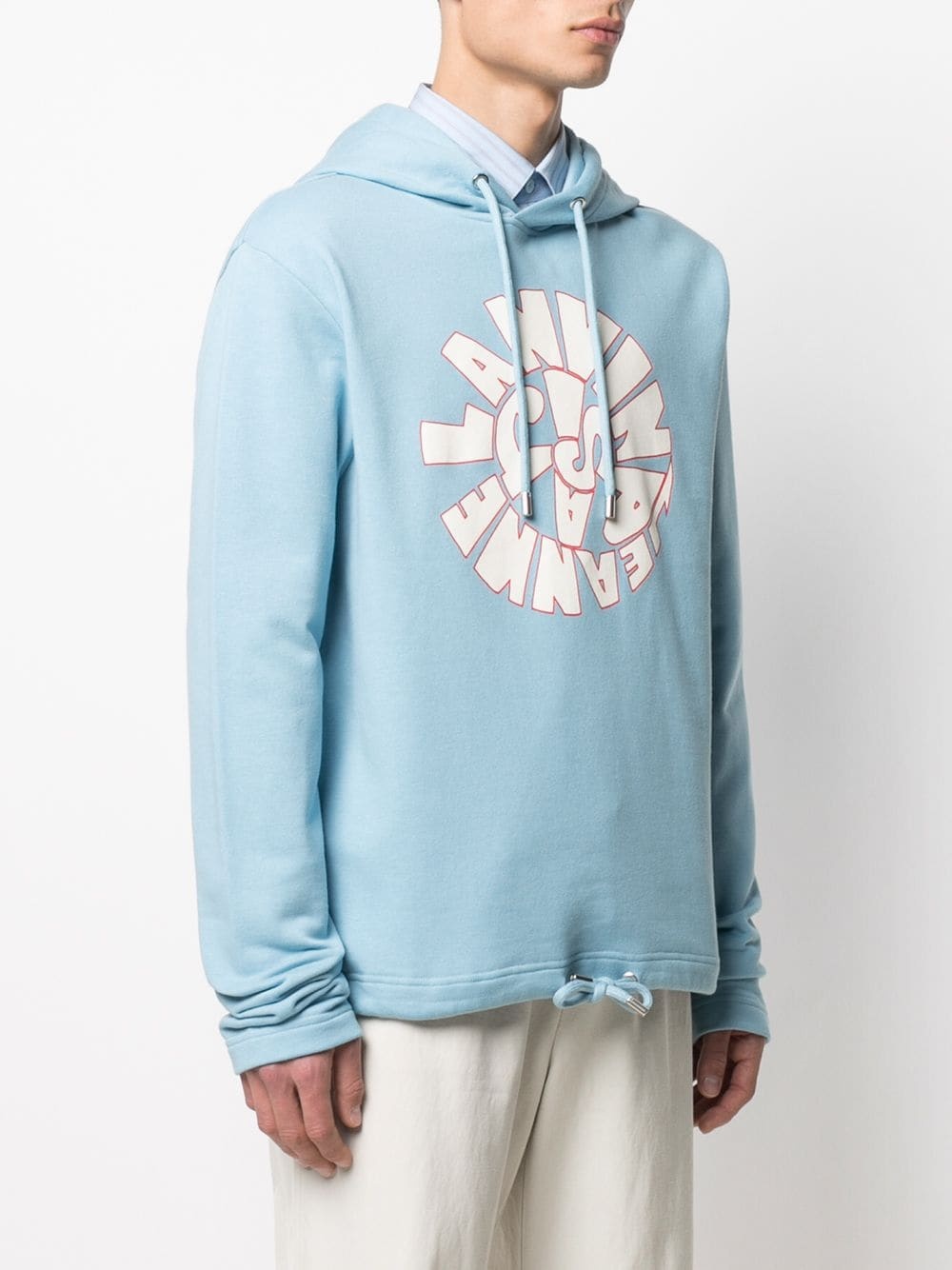 logo-print hoodie - 3