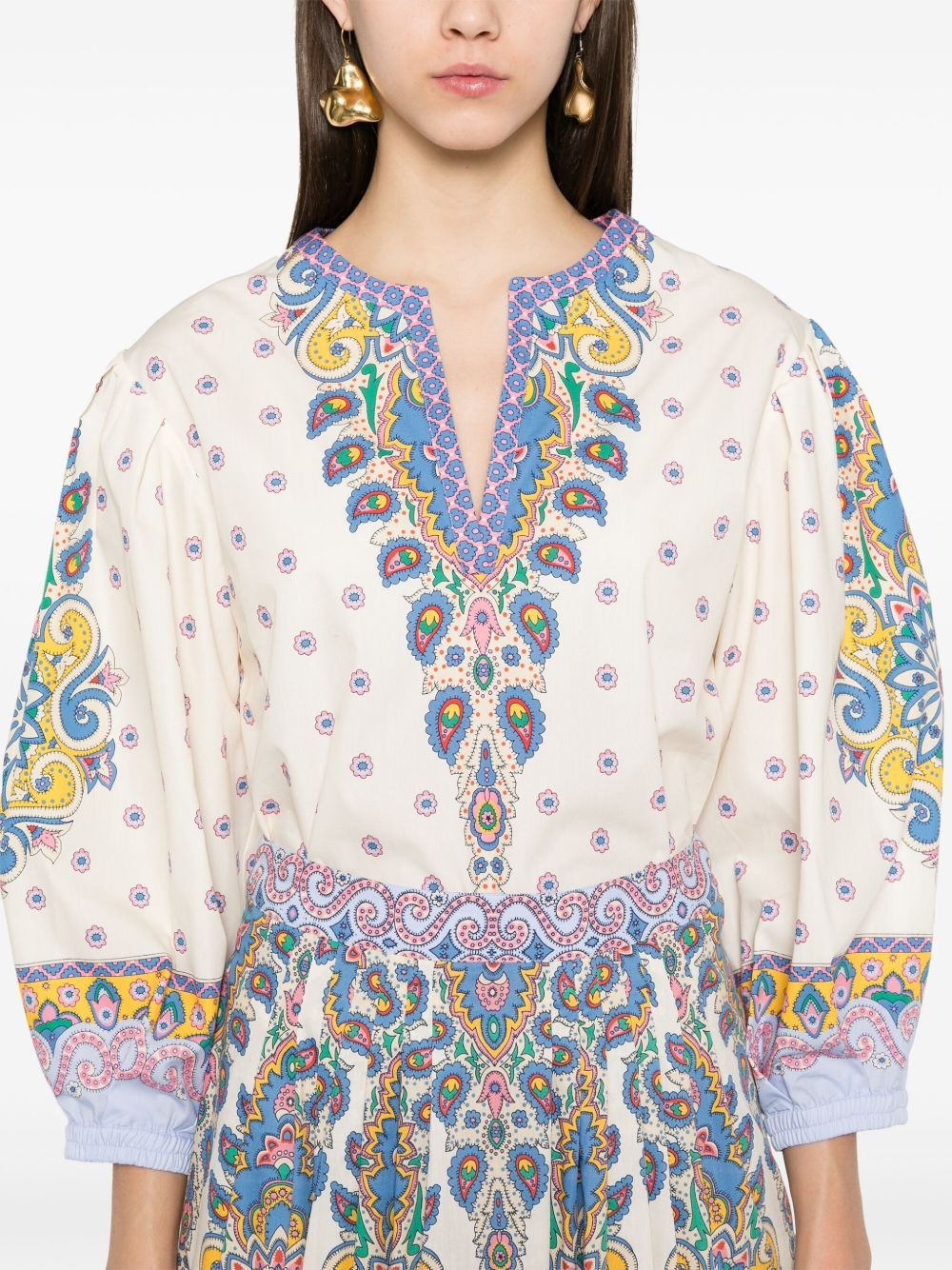 paisley blouse - 5