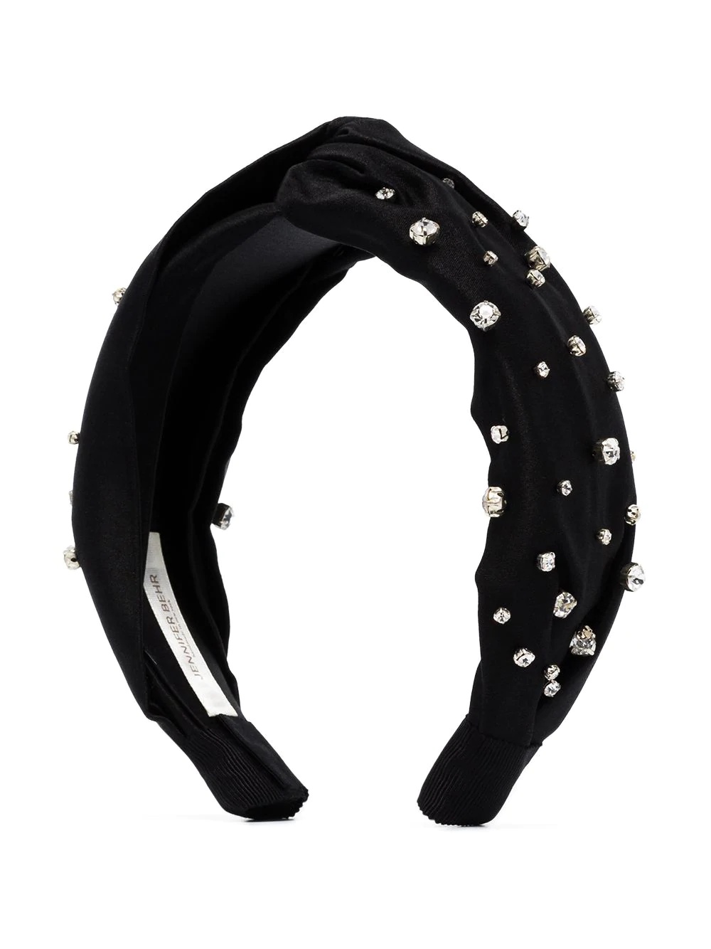 Lilian crystal-embellished knot headband - 1