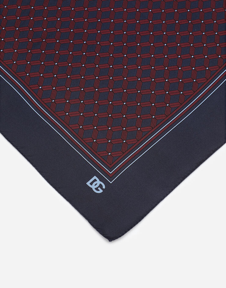 Printed silk twill bandanna - 2