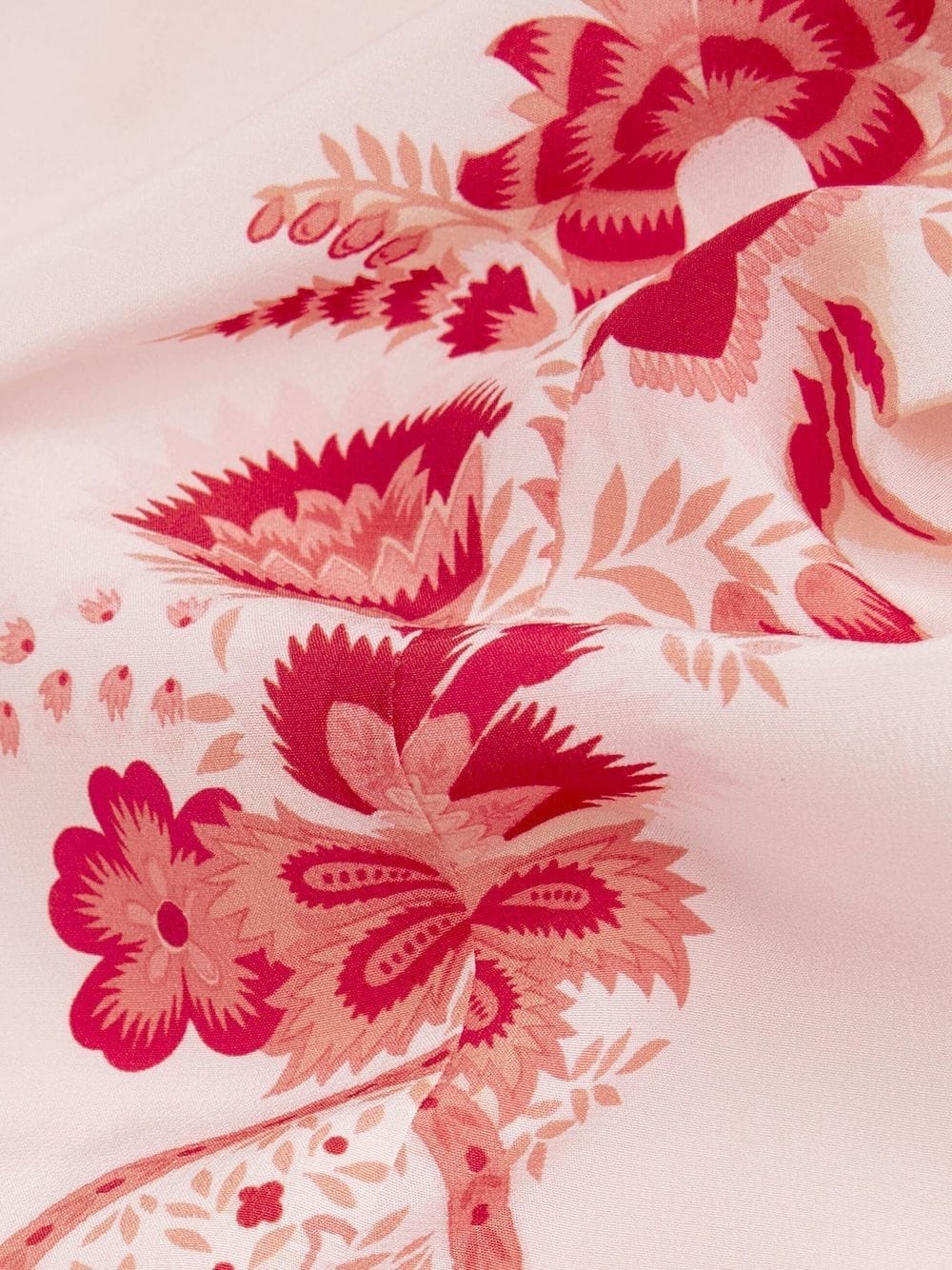paisley-print silk trousers - 5