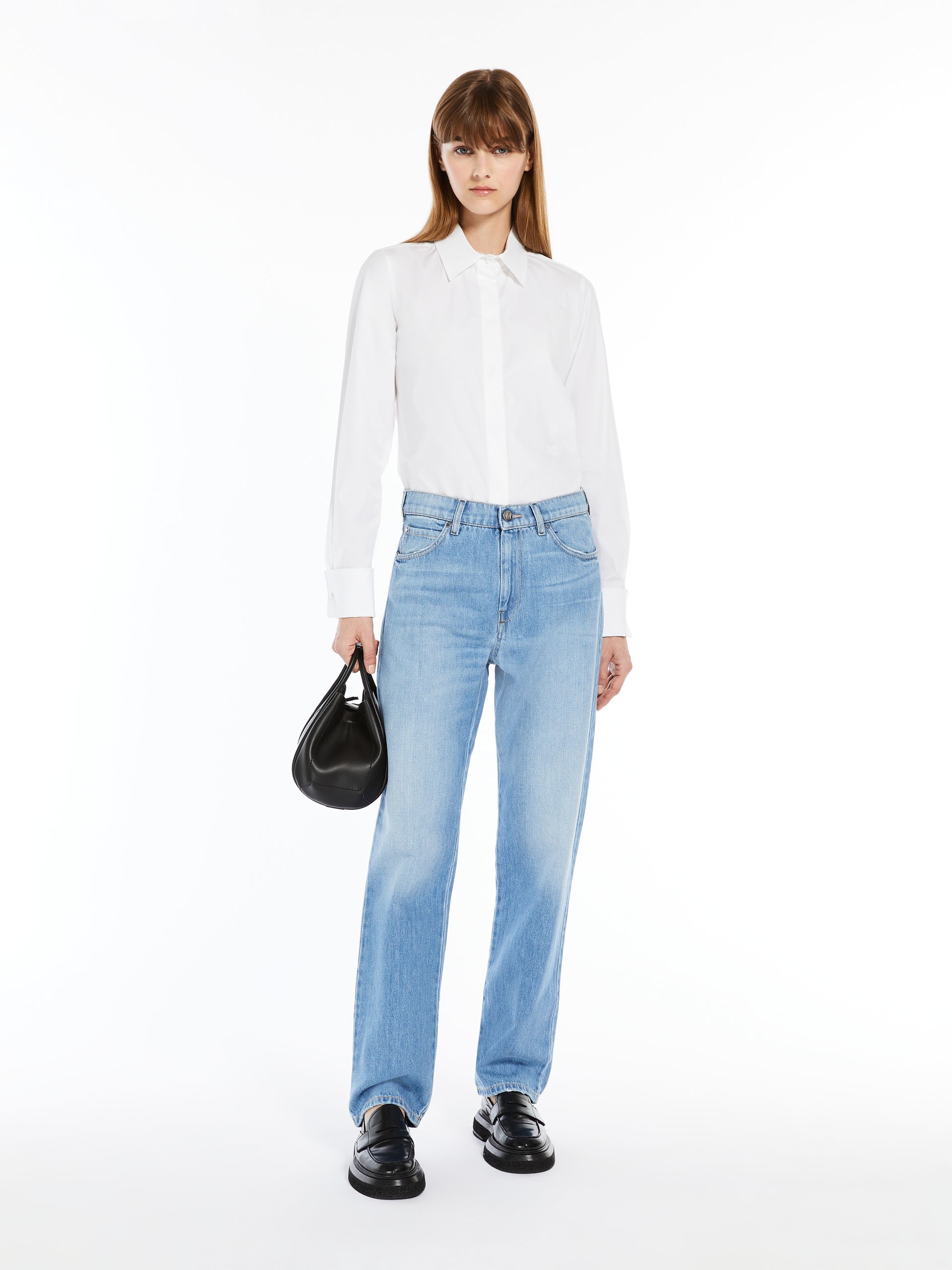 KNUT Men’s-style cotton crepe shirt - 2