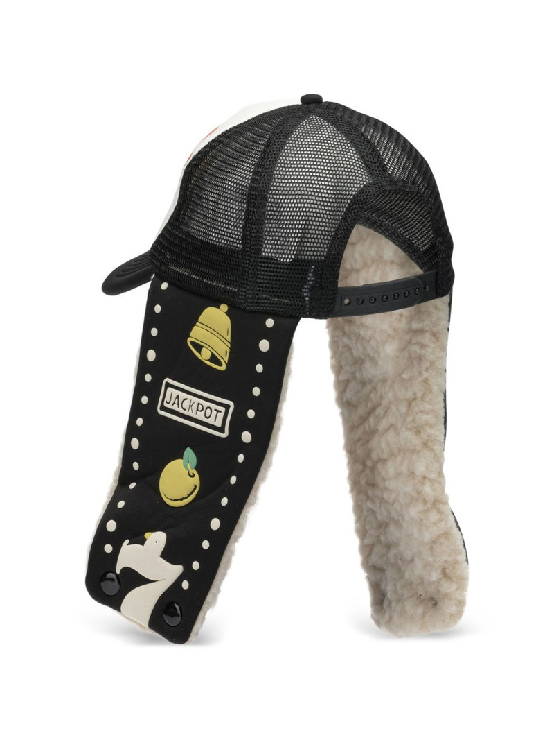 Kapital graphic earflap hat outlook