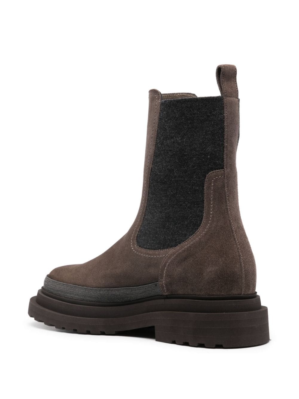 Suede chelsea boots - 3