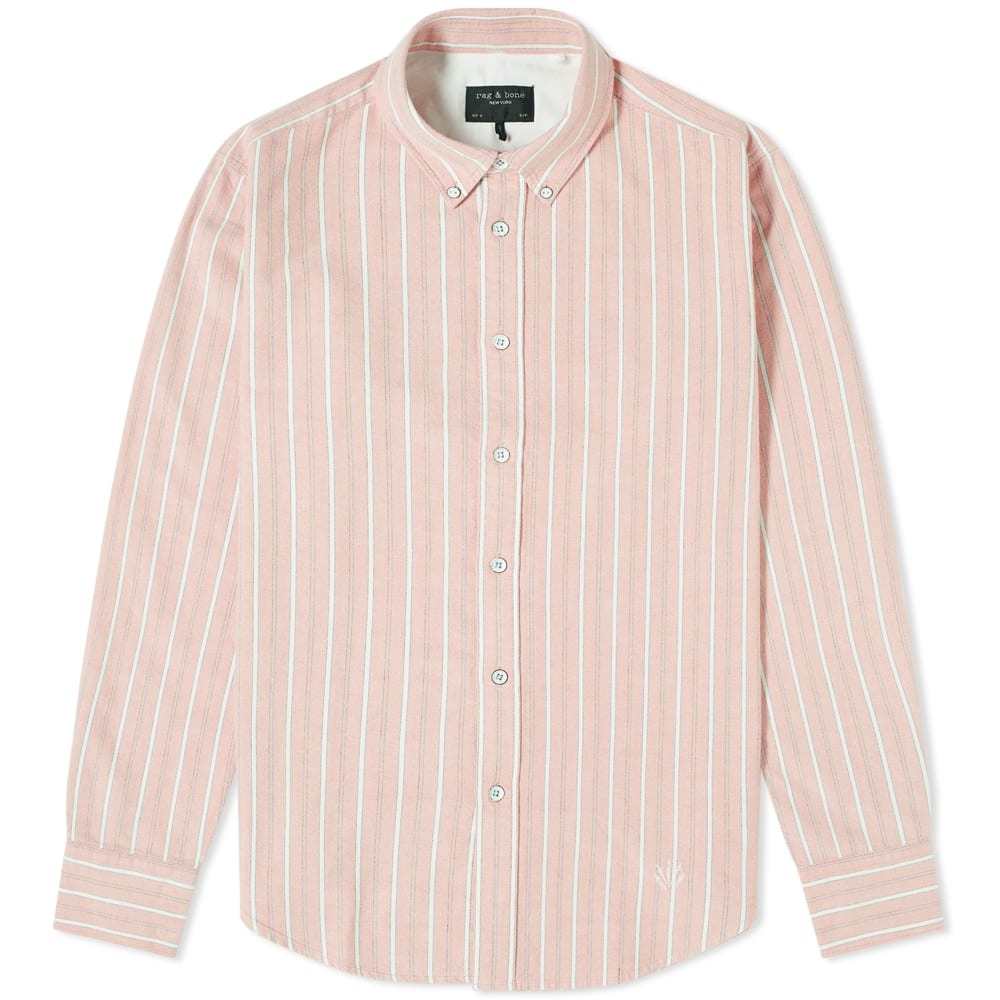 Rag & Bone Button Down Tomlin Oxford Shirt - 1