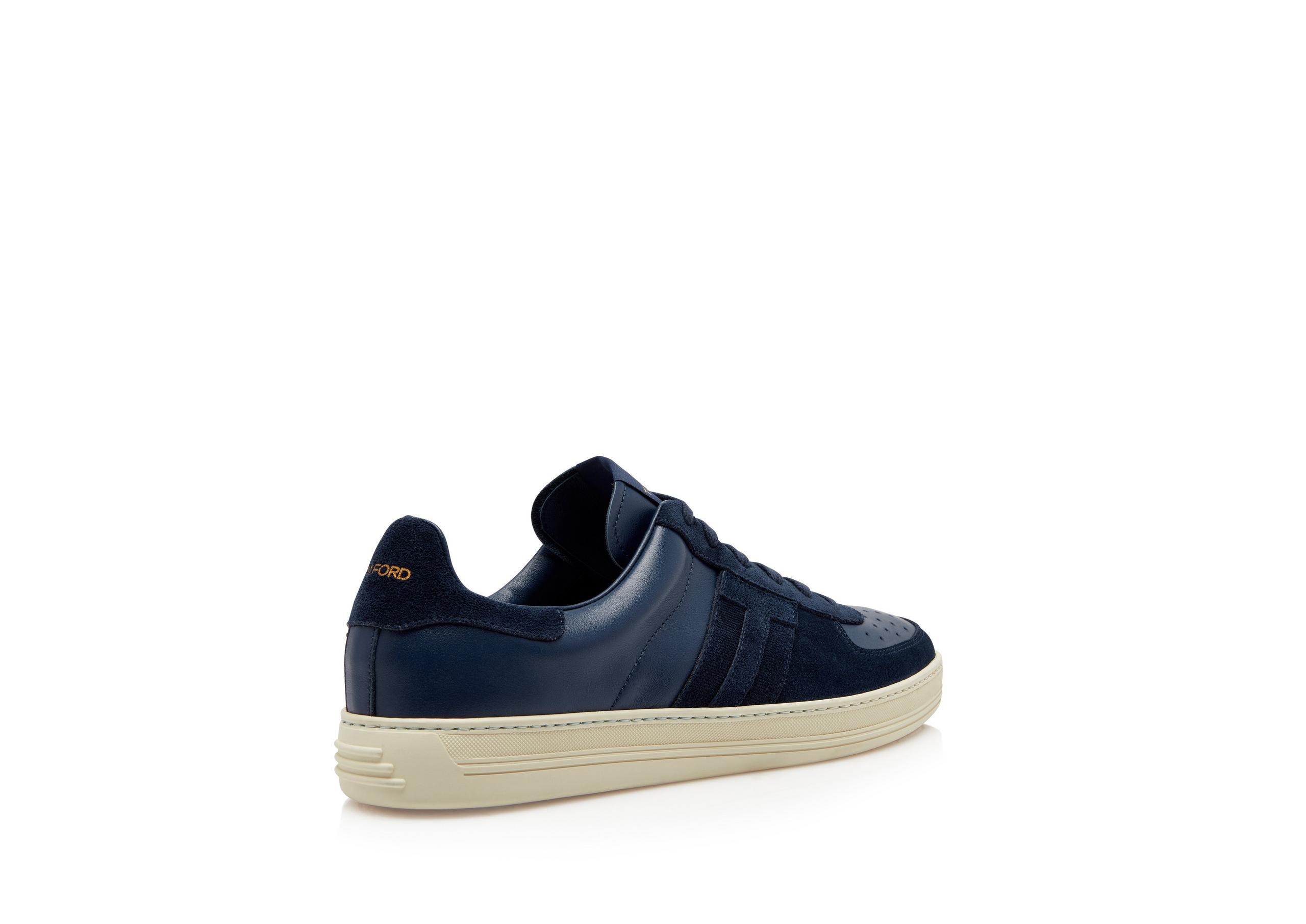SUEDE AND LEATHER RADCLIFFE SNEAKER - 3
