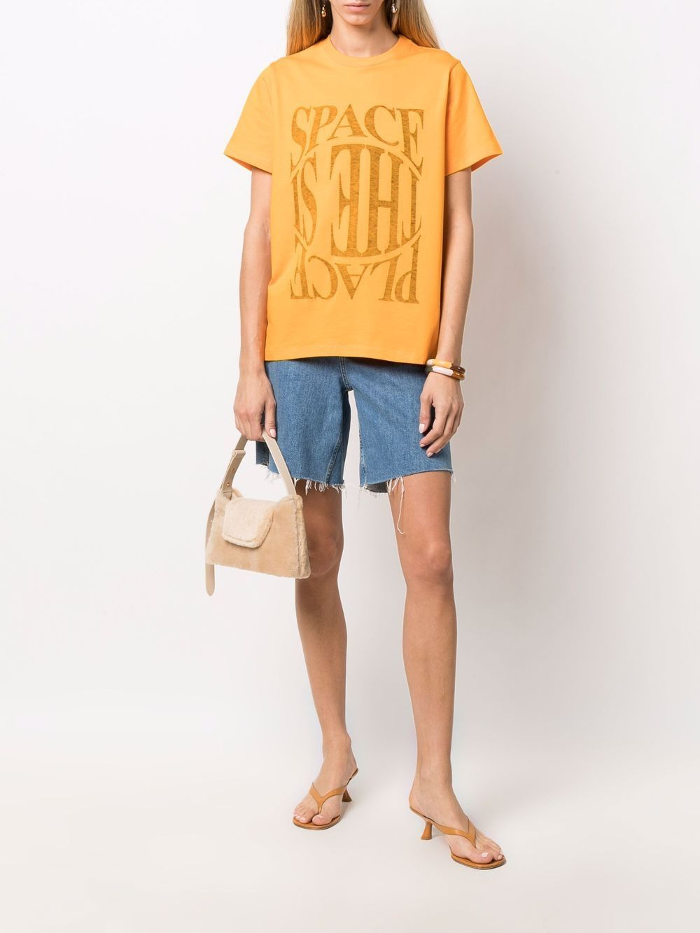 slogan print T-shirt - 2