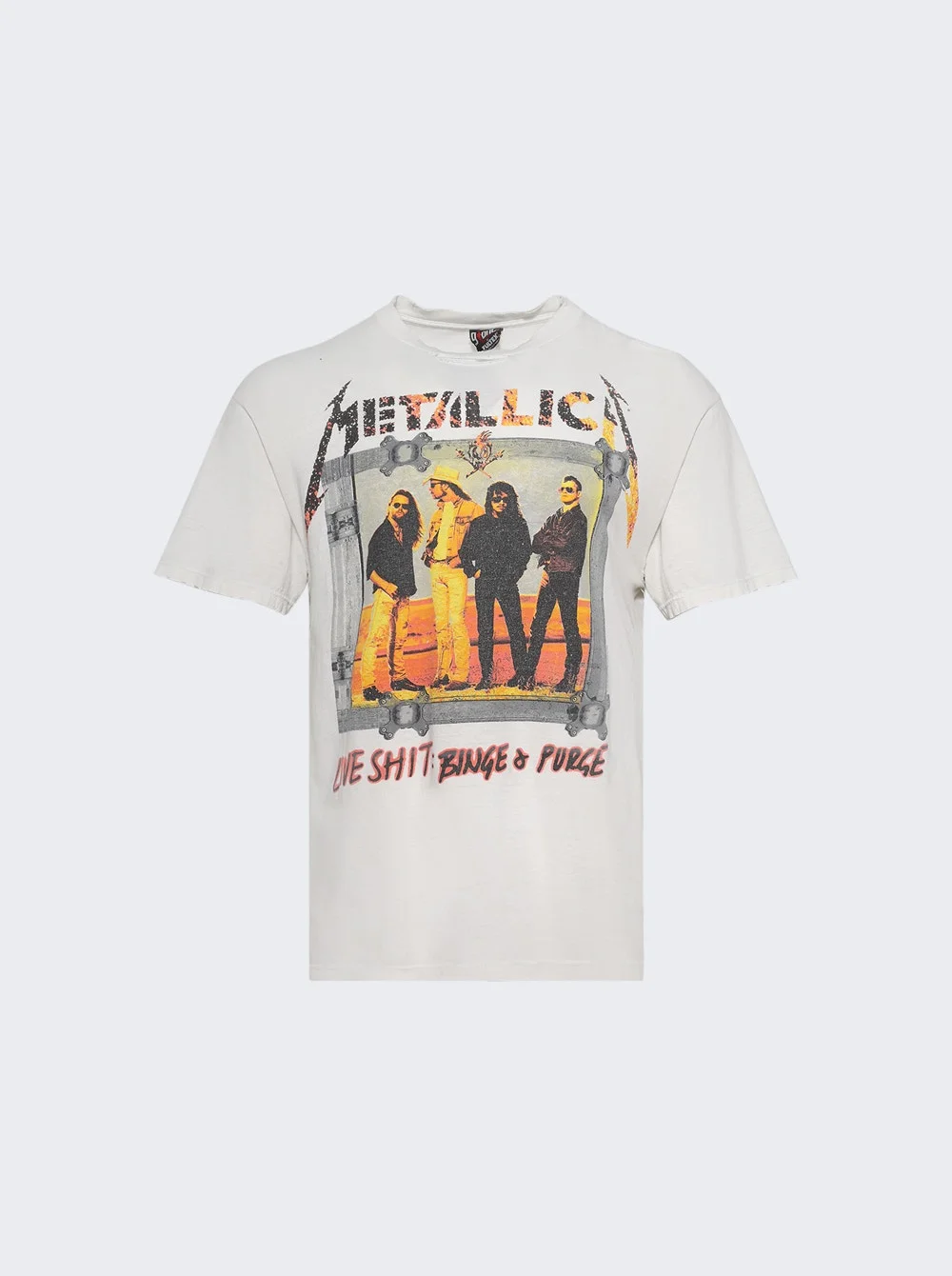 Metallica Vintage Tee White - 1
