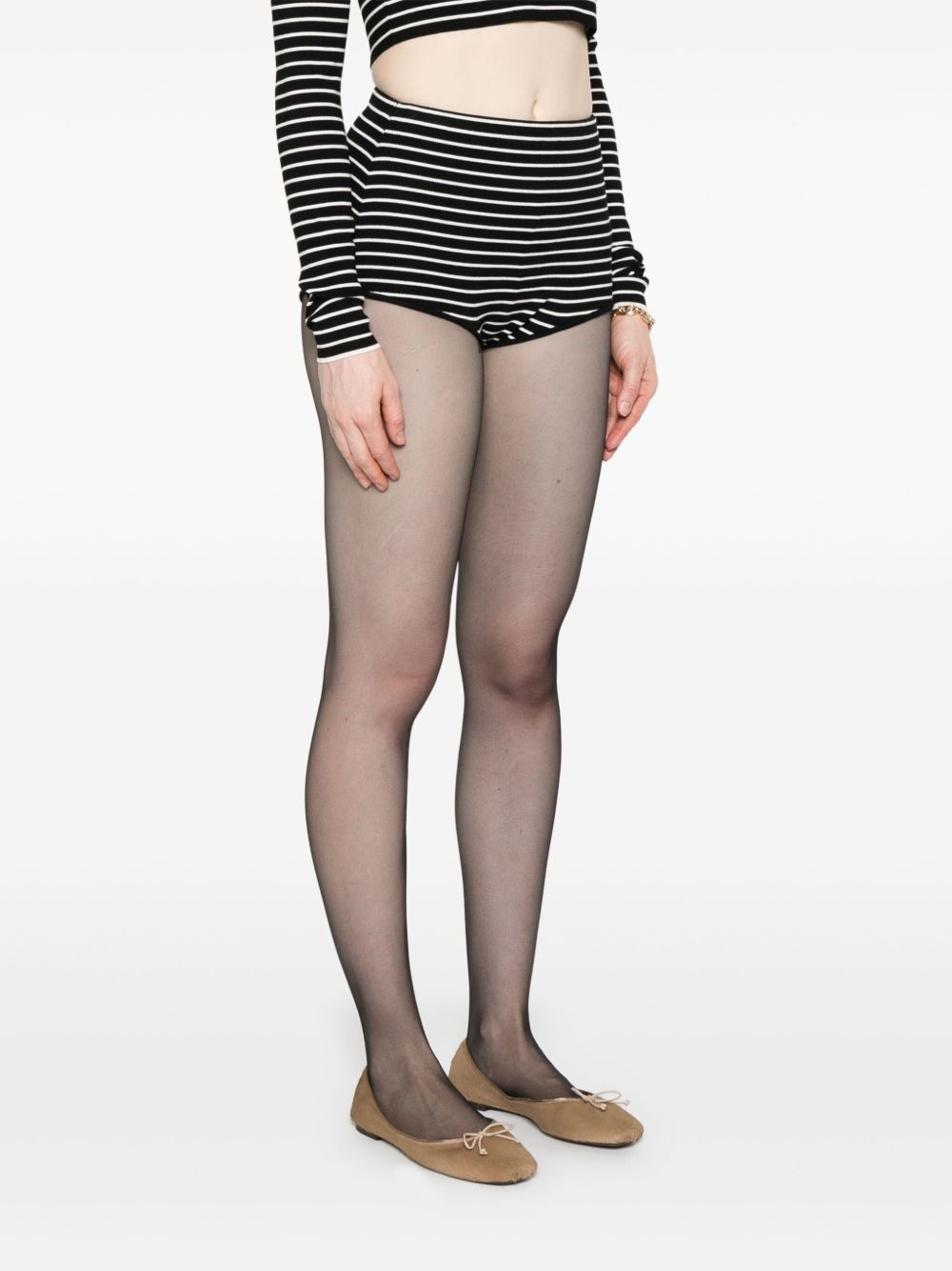Alissa striped shorts - 3