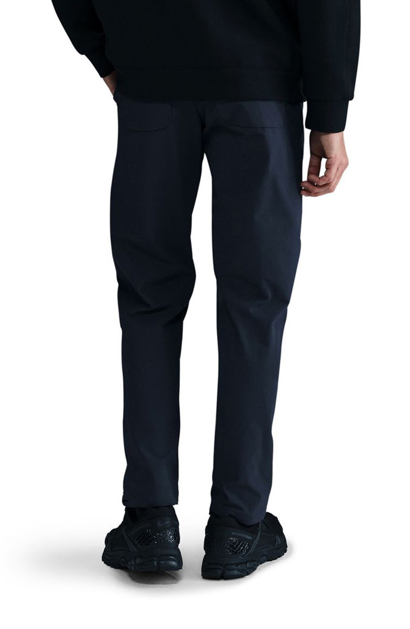 Nike 24.7 PerfectStretch Dri-FIT Regular Fit Flat Front Pants in 451 Obsidn/dkobs at Nordstrom - 2