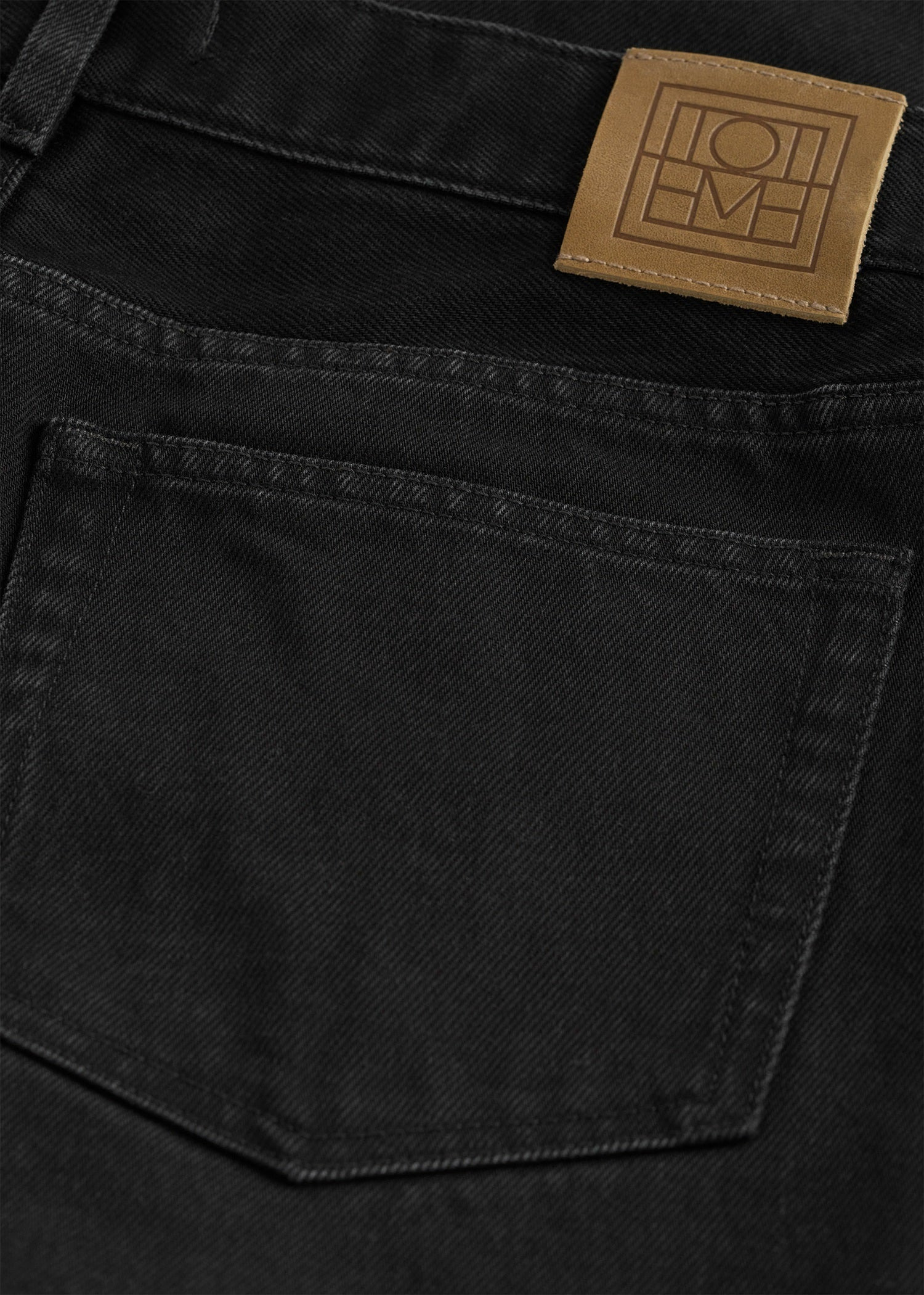 Low straight denim black - 6