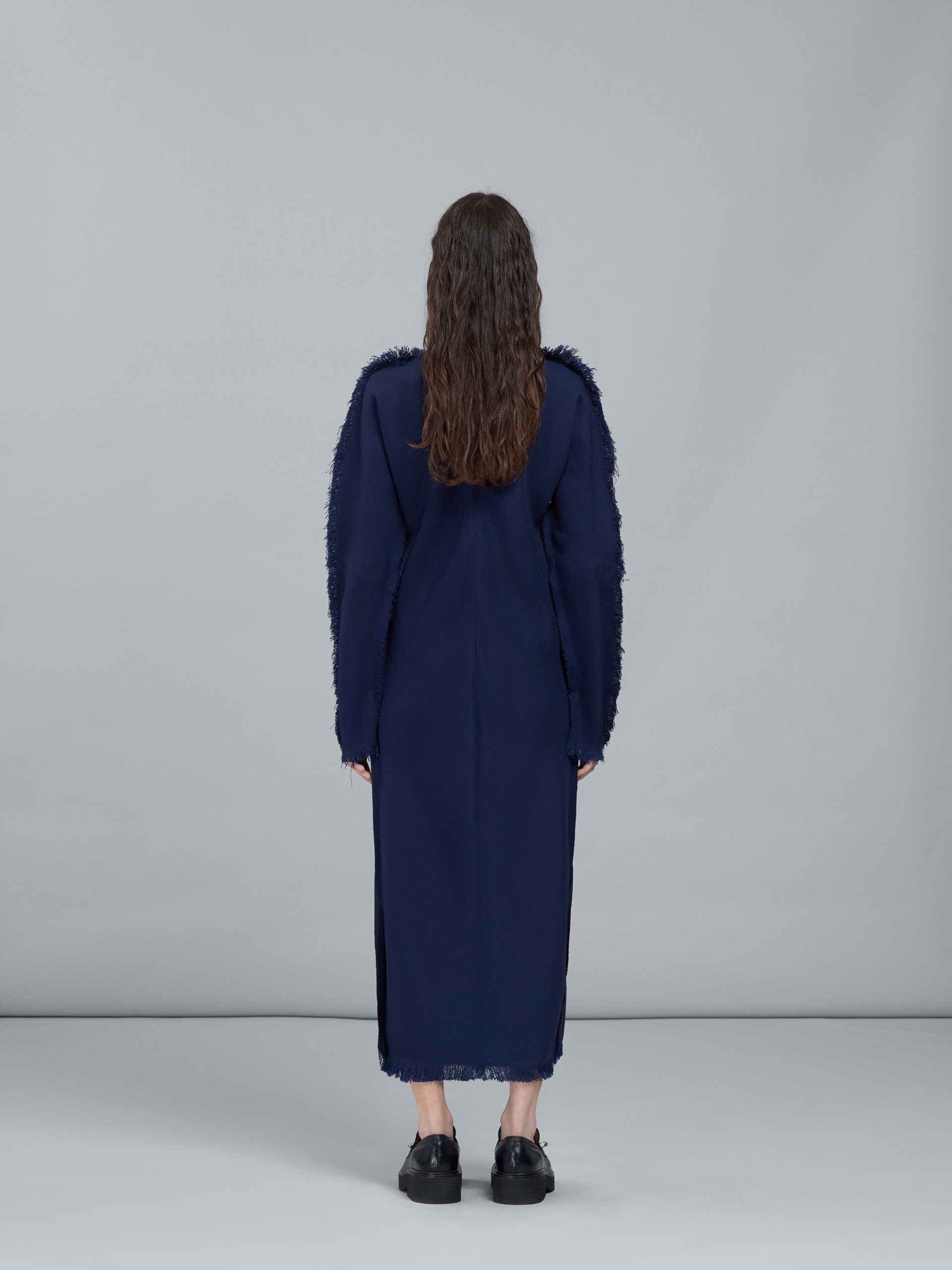 VISCOSE SABLÉ DRESS - 3