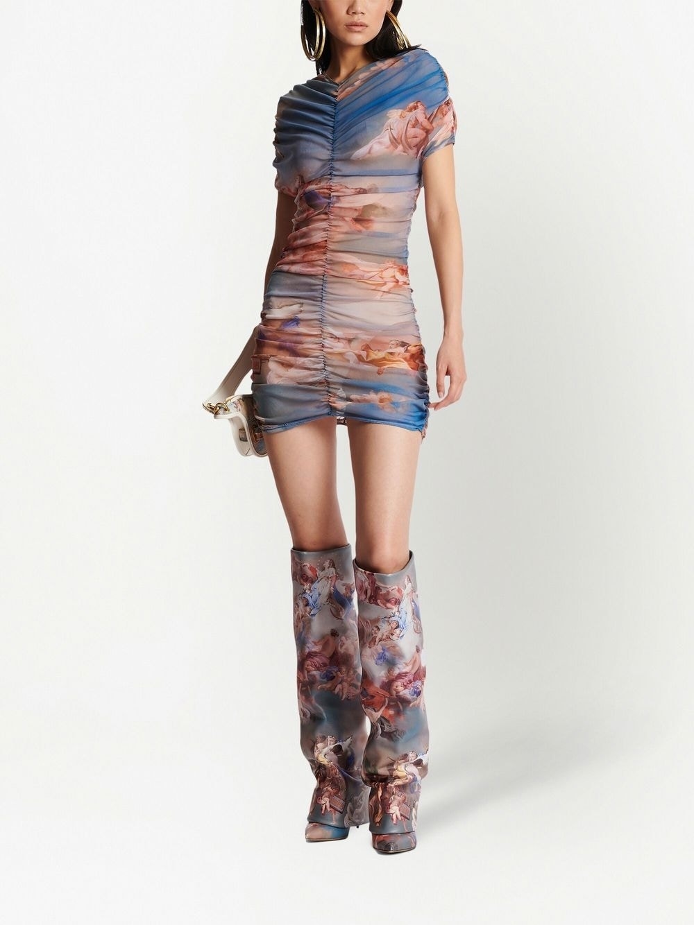 abstract tulle dress - 2