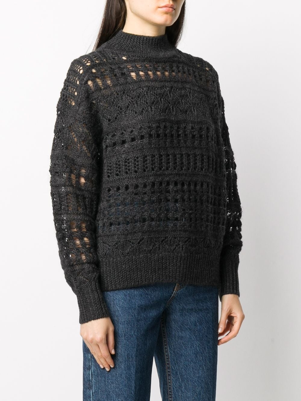 Pernille open-knit jumper - 3