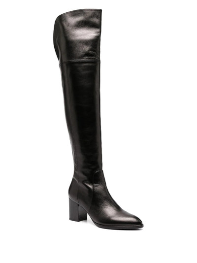 Stuart Weitzman pointed knee length boots outlook