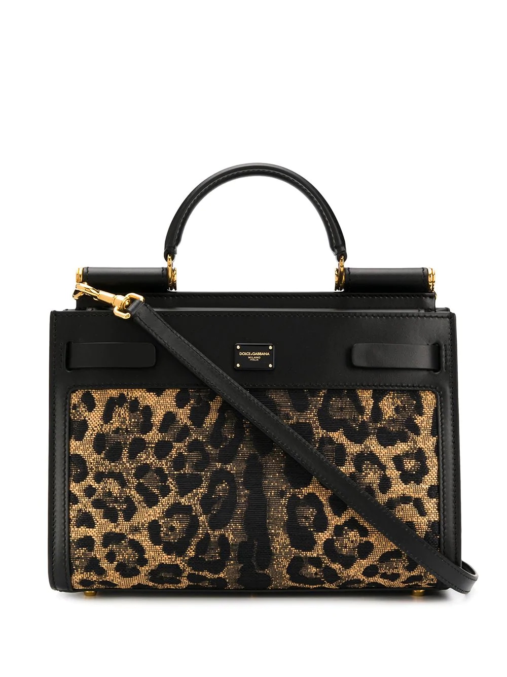 Sicily 62 leopard print tote bag - 1