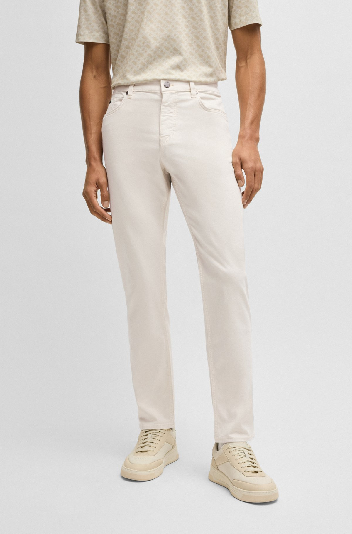 MAINE REGULAR-FIT JEANS IN WHITE THERMOREGULATING DENIM - 2