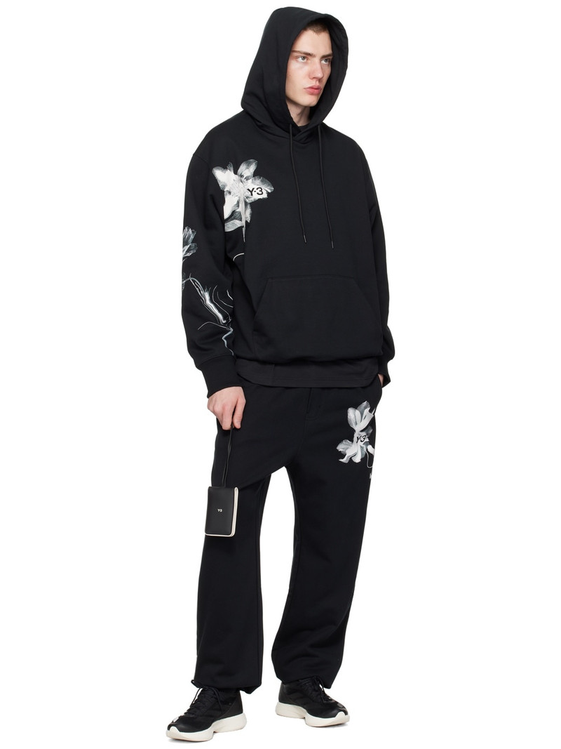 Black Graphic Hoodie 5