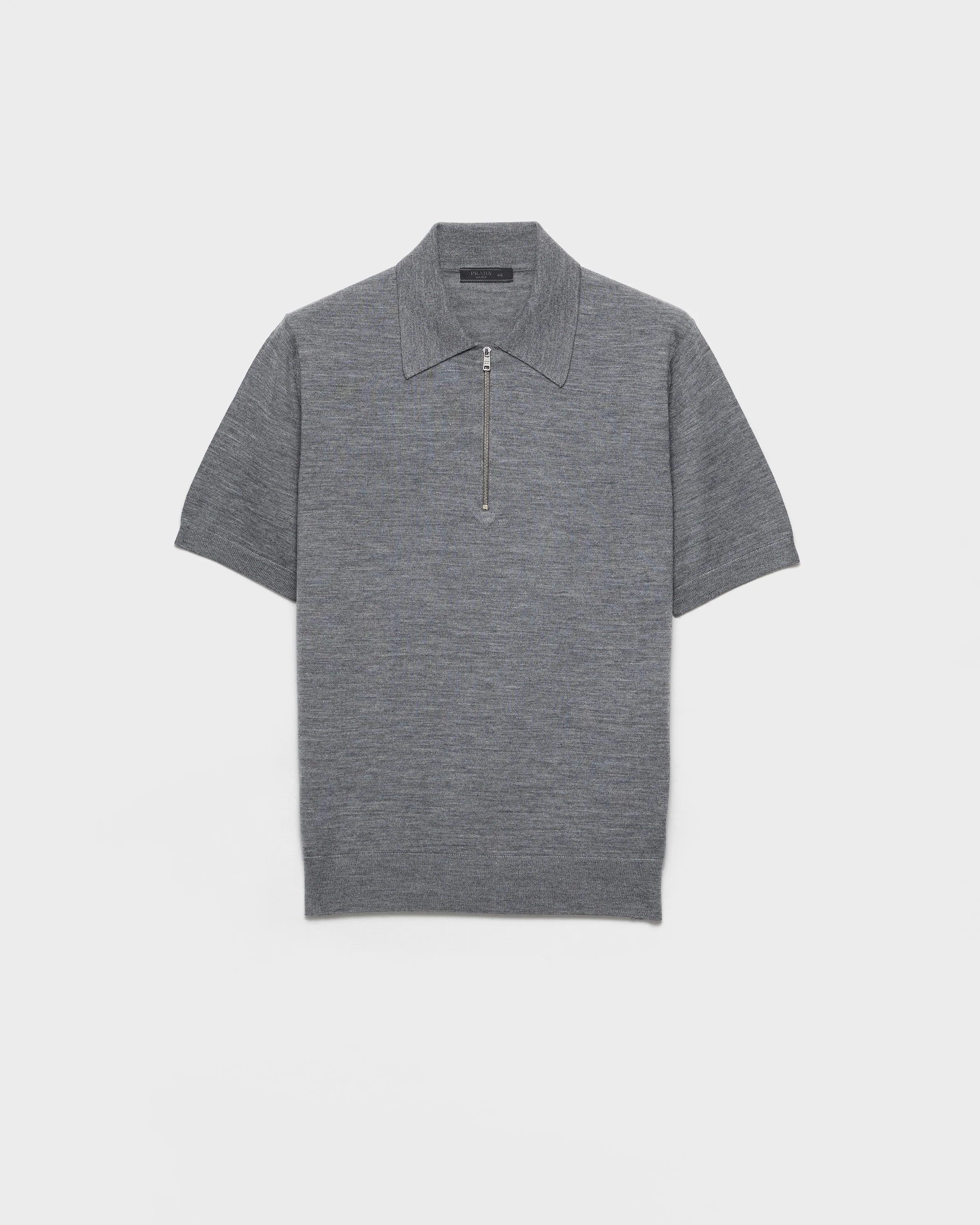 Superfine wool polo shirt - 1