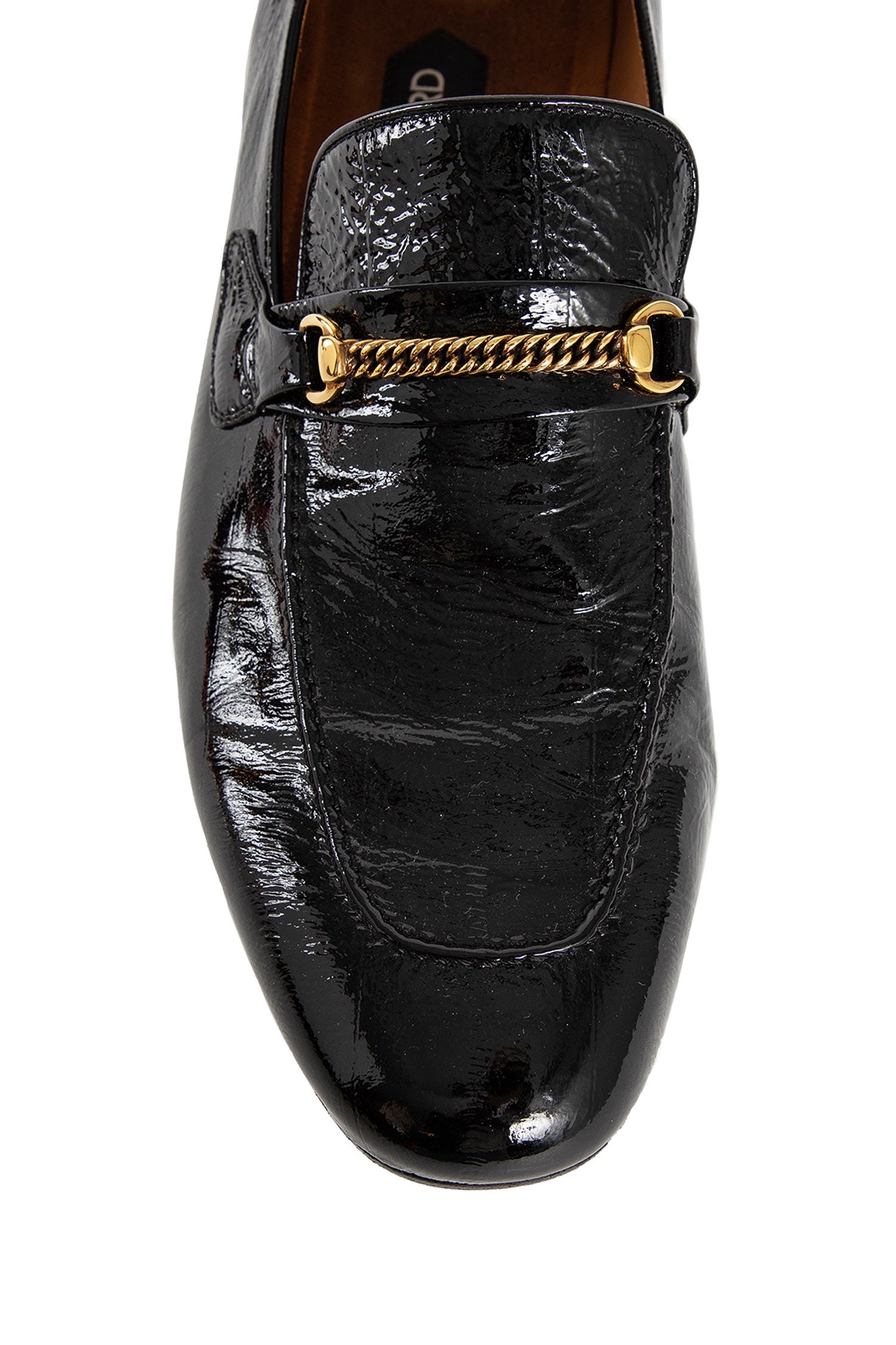 Printed-Patent-Eel-Gigi-Chain-Loafers - 5