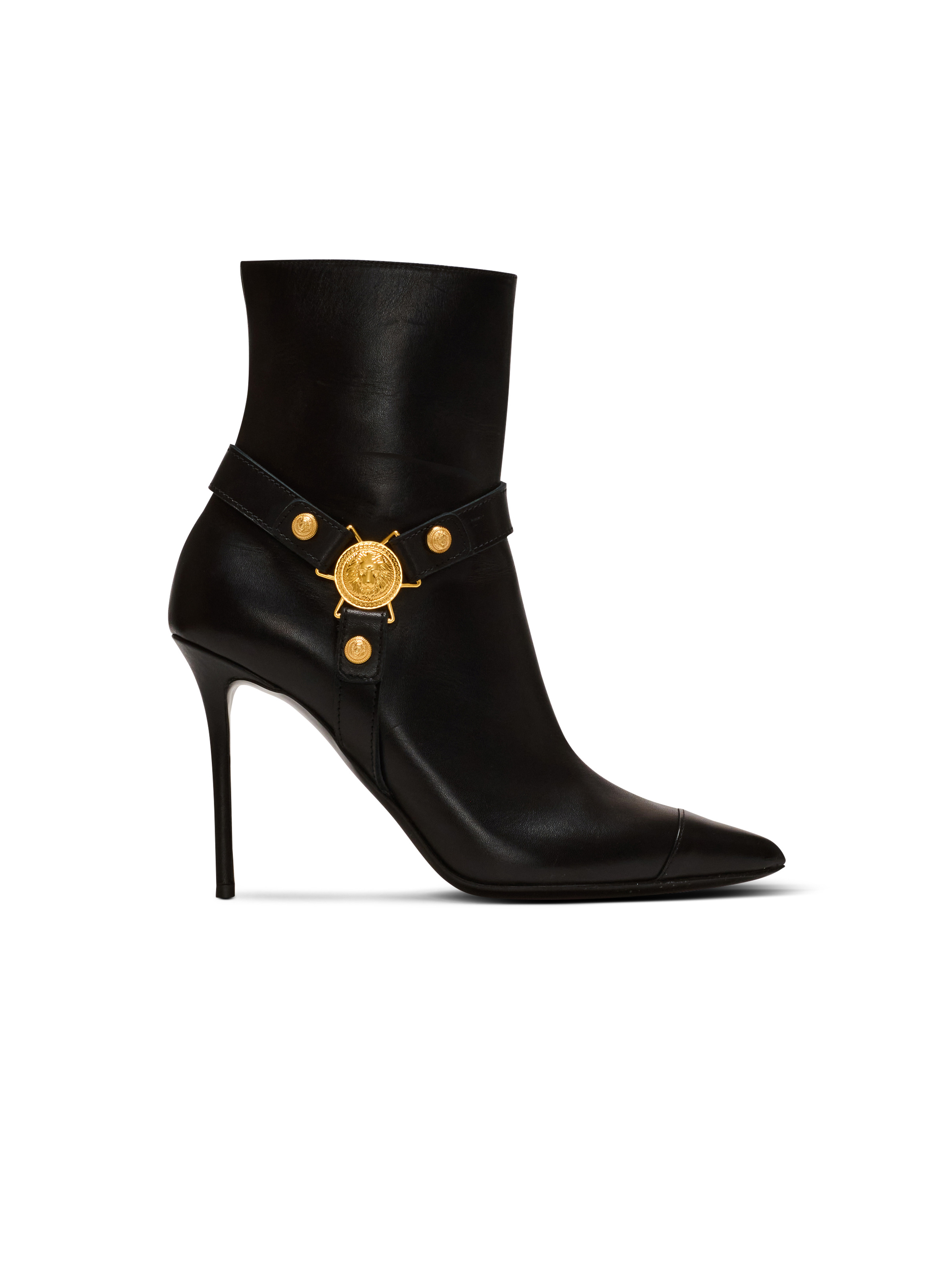 Heeled calfskin Eva ankle boots - 1