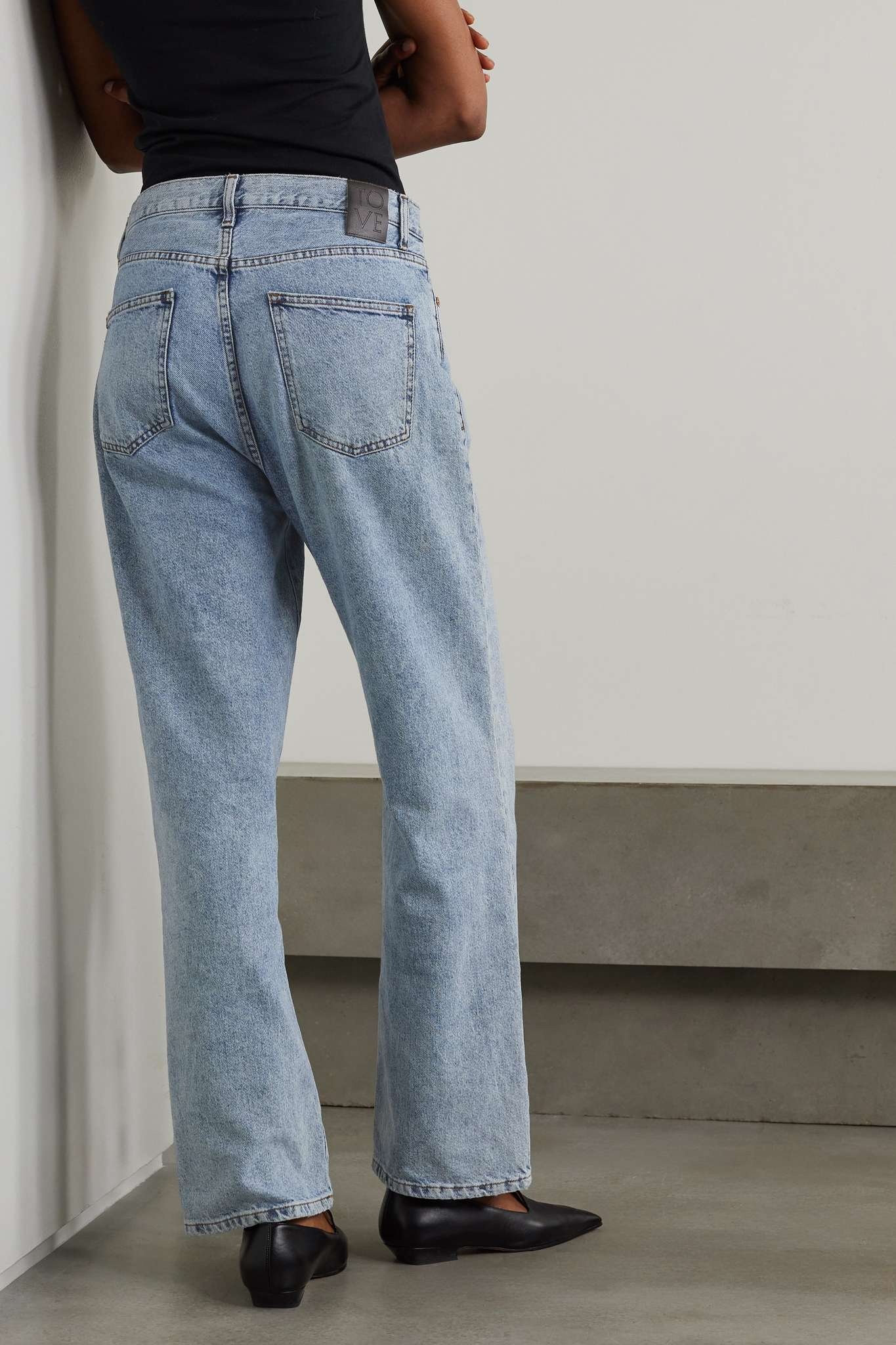 + NET SUSTAIN Sofie mid-rise wide-leg recycled jeans - 4