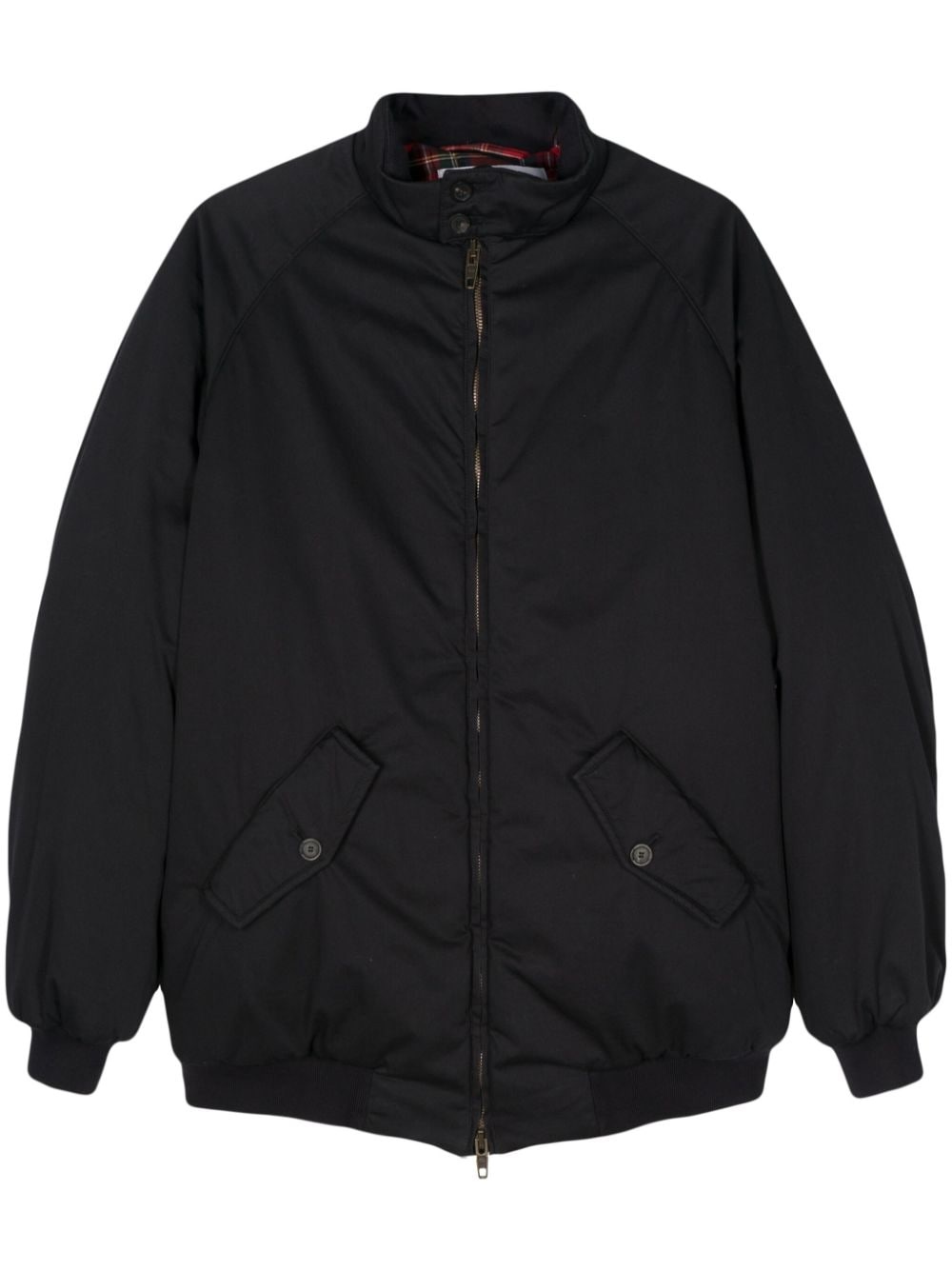 zip-up padded jacket - 1