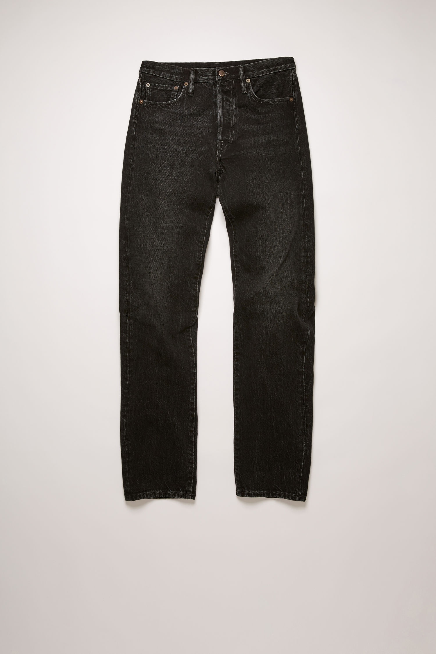 Straight fit jeans - Black - 5