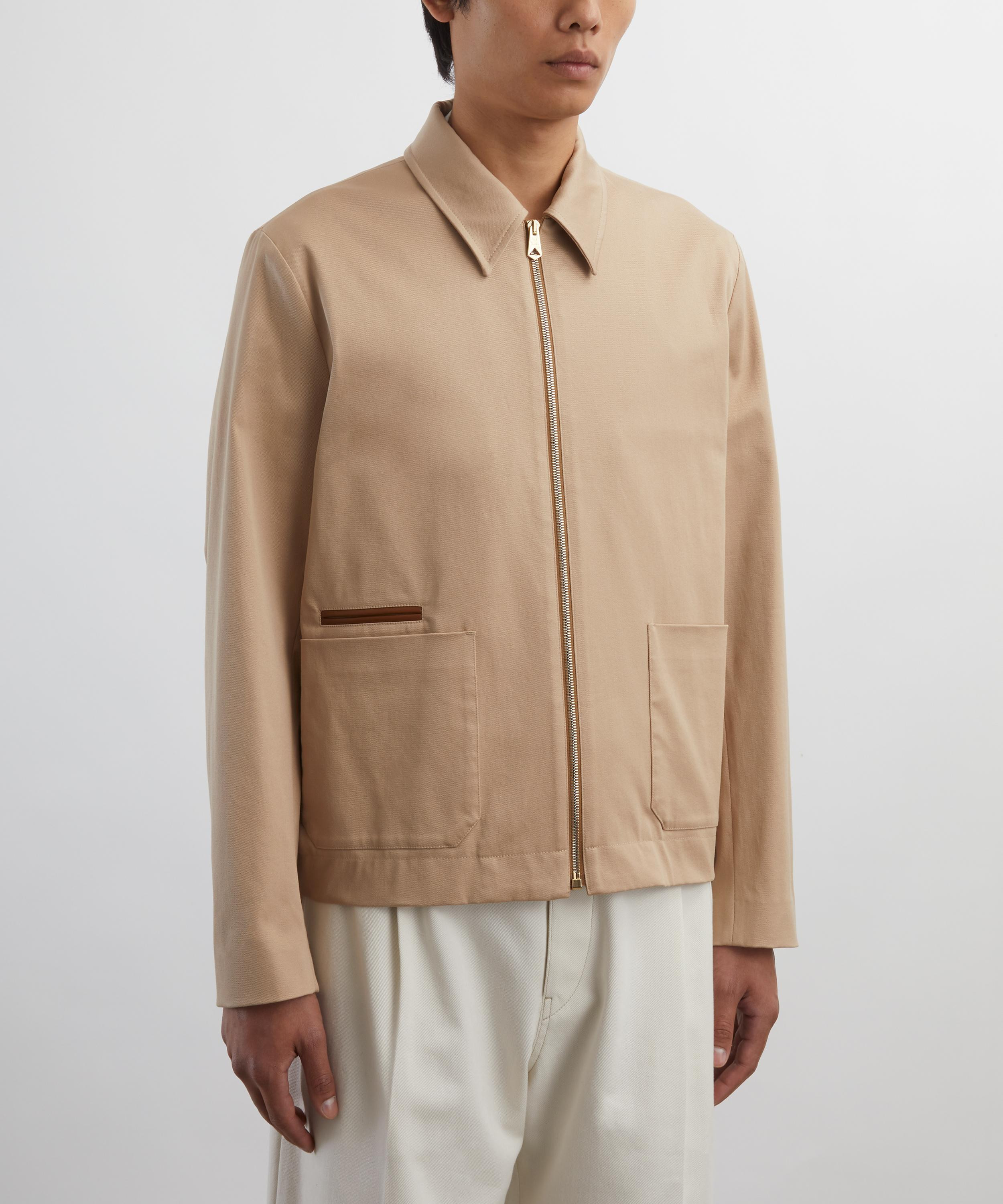 Beige Harrington Jacket - 3