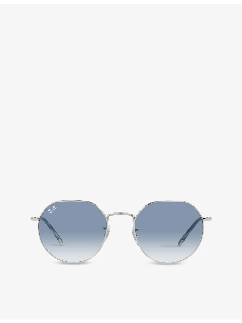 RB3565 Jack hexagonal-frame silver-toned and acetate sunglasses - 1