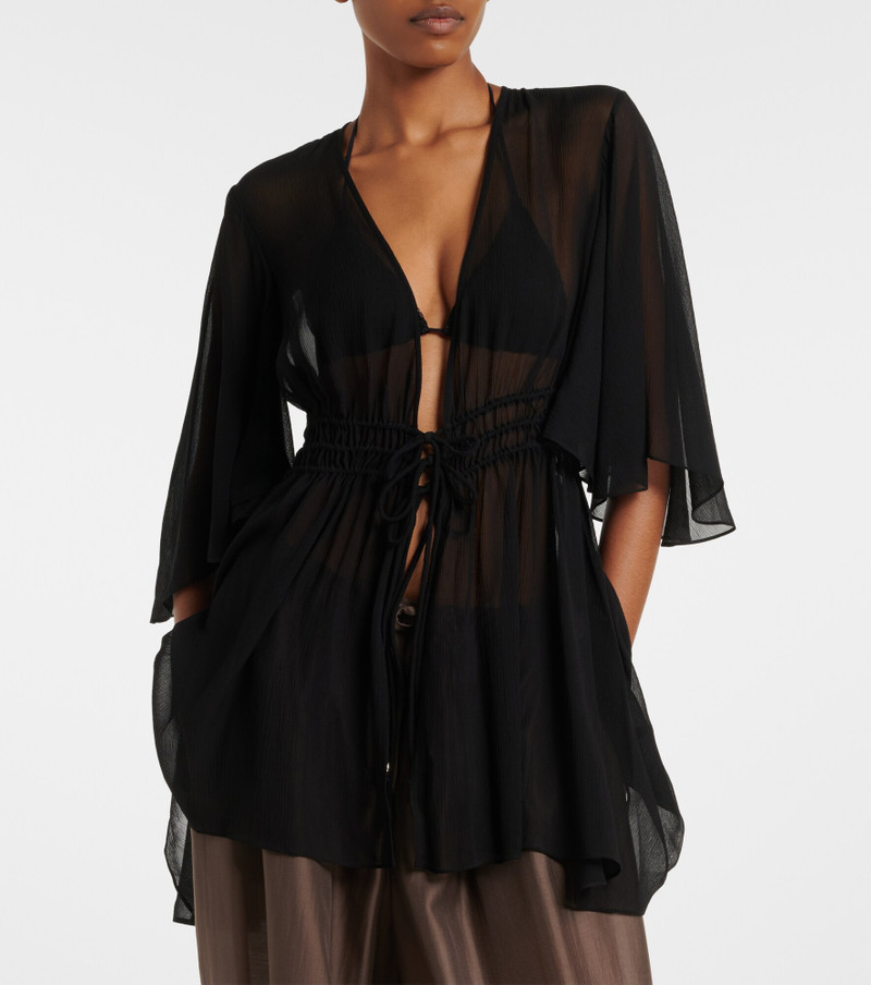 ERES Operette silk muslin top outlook