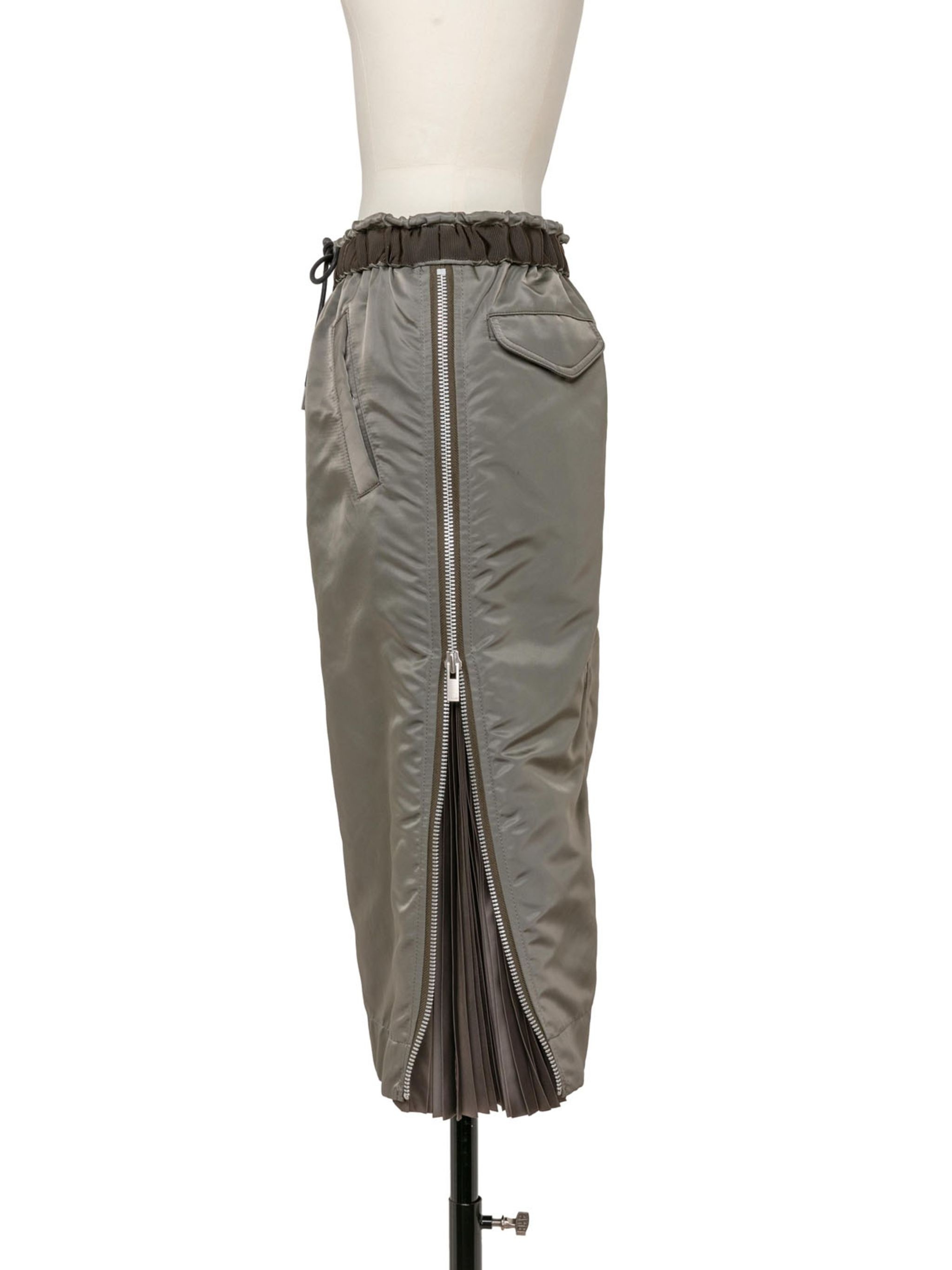 Nylon Twill Skirt - 3