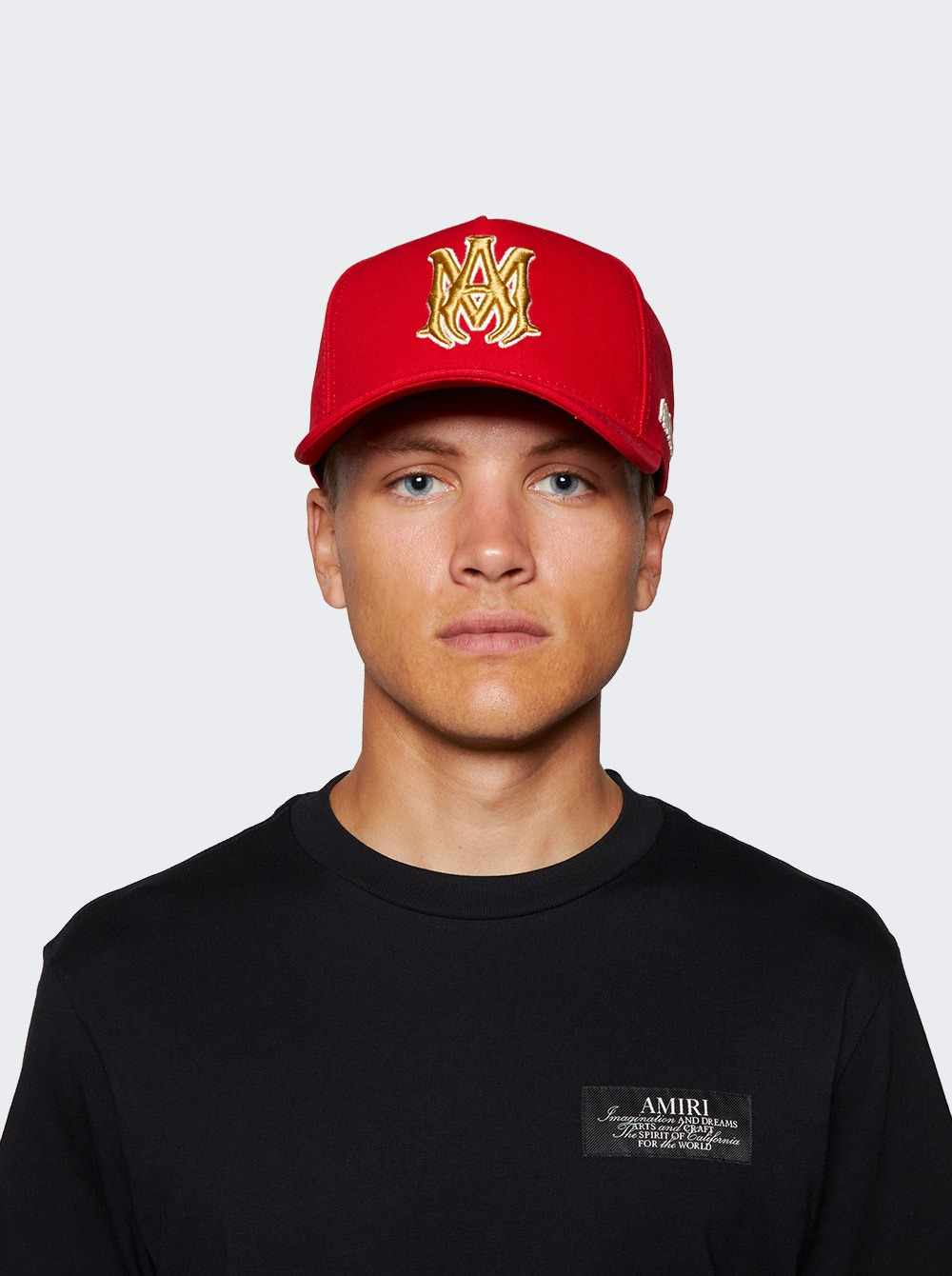 Ma Outline Canvas Hat Varsity Red - 2
