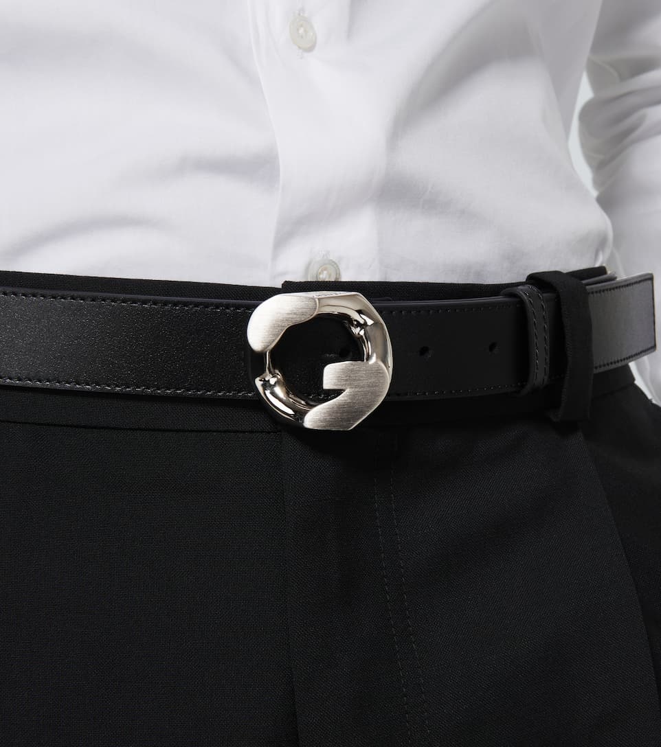 Givenchy G-Chain leather belt mytheresa REVERSIBLE