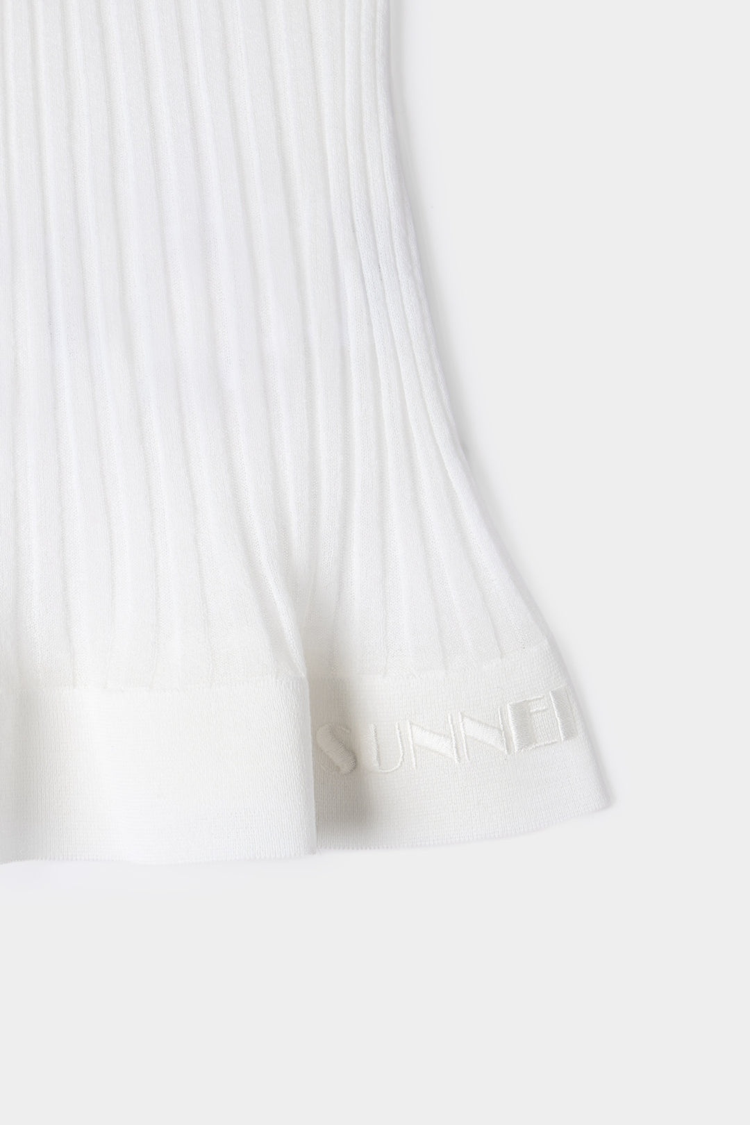 KNIT TANK TOP / white - 5