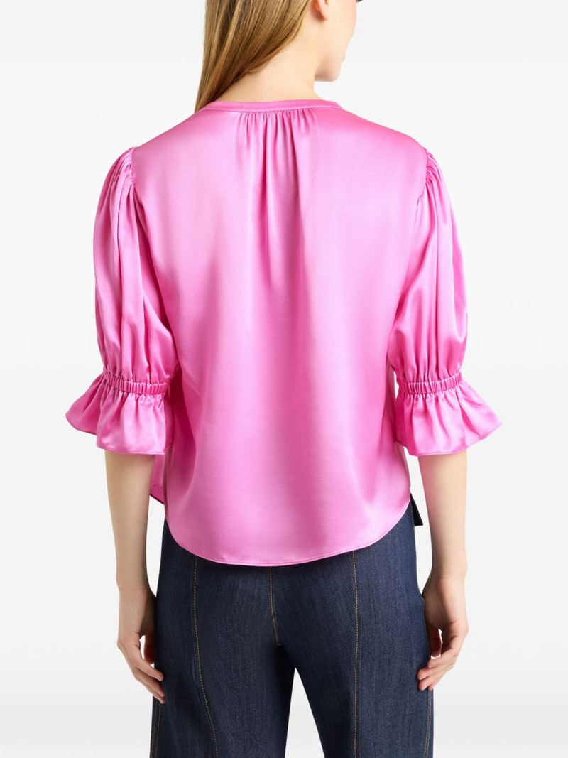 Fiona V-neck blouse 4