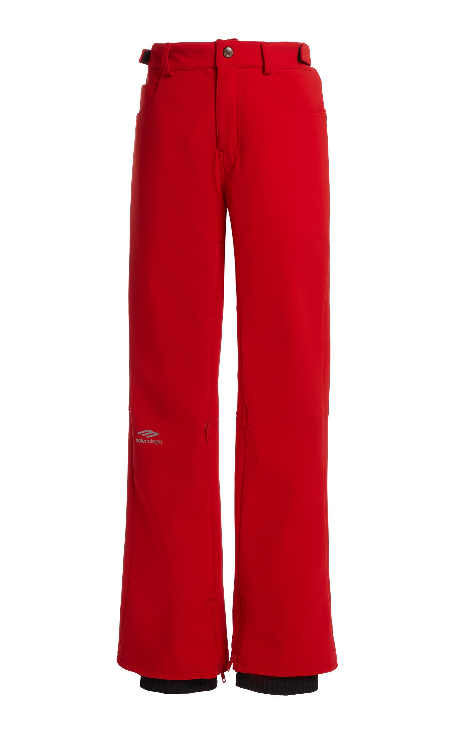 5-Pocket Nylon Ski Pants red - 1