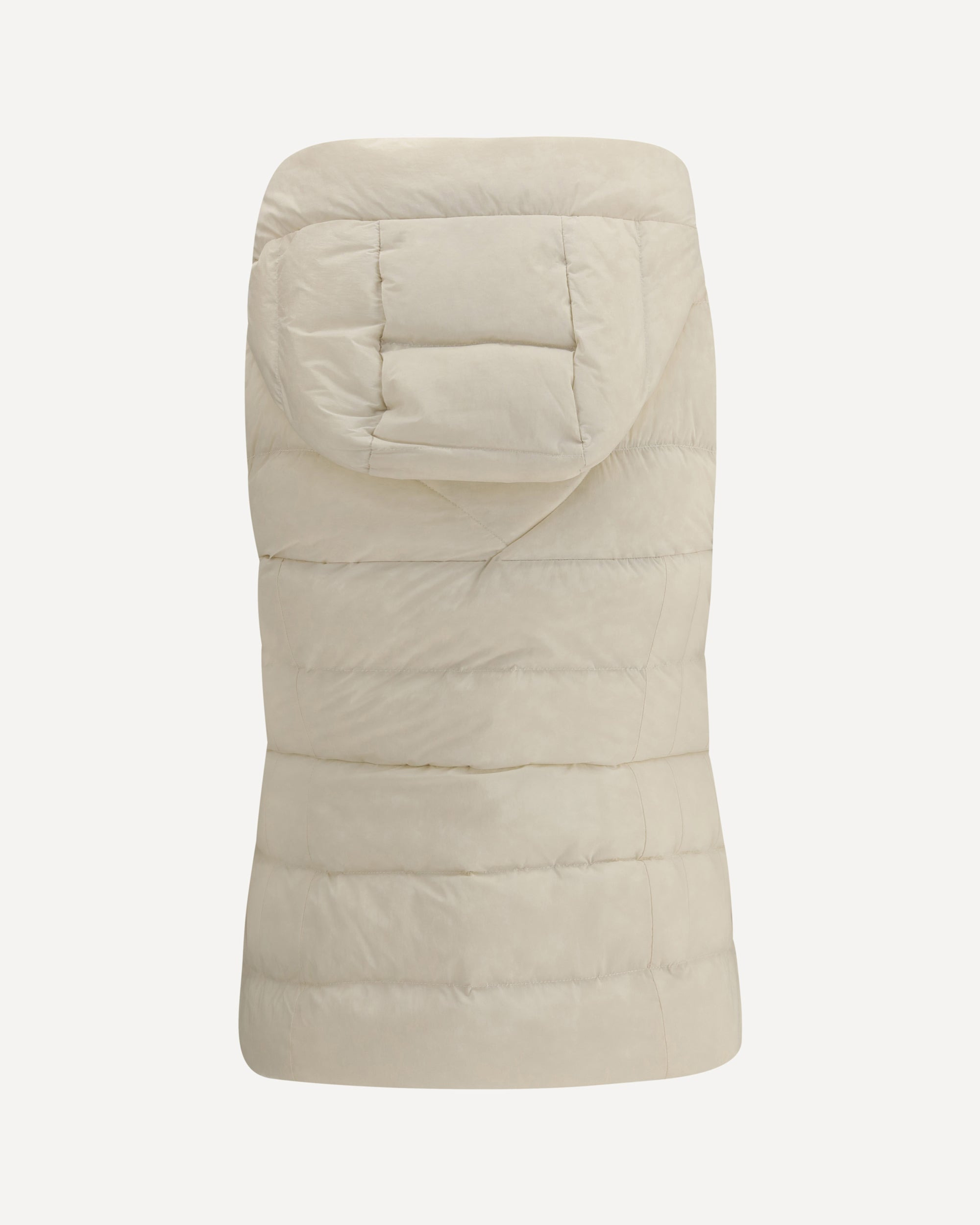 Sleeveless Jacket with a removable hood - 2