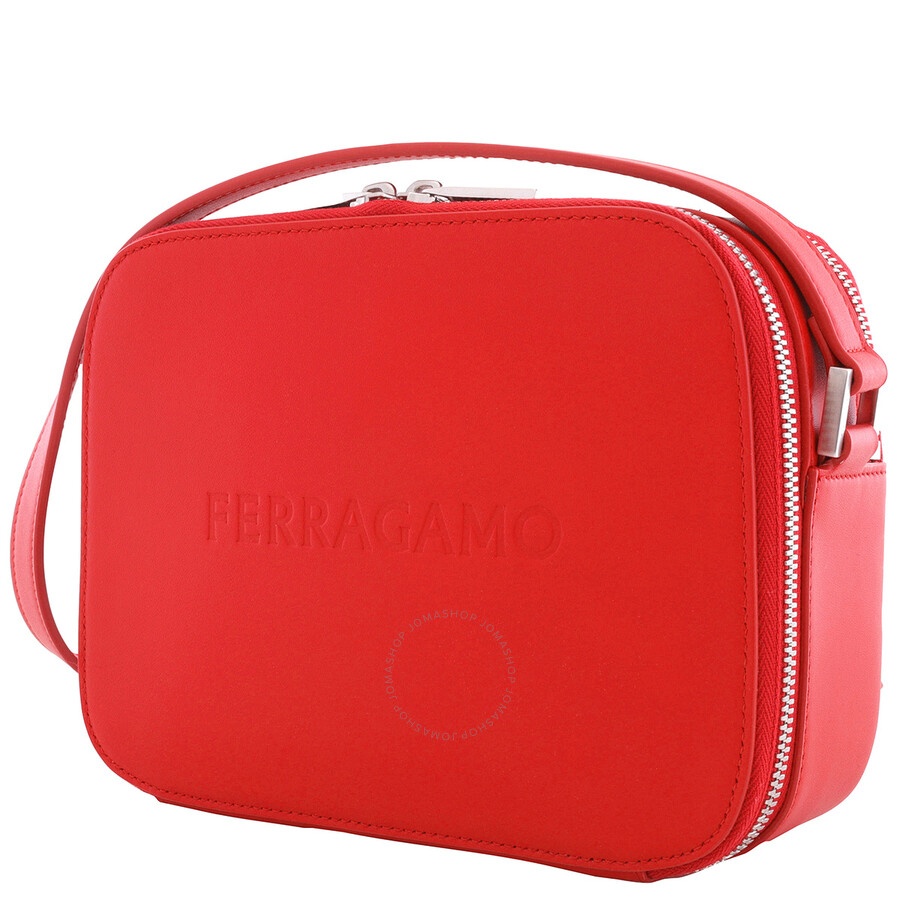 Ferragamo Logo Embroidered Shoulder Bag - 3