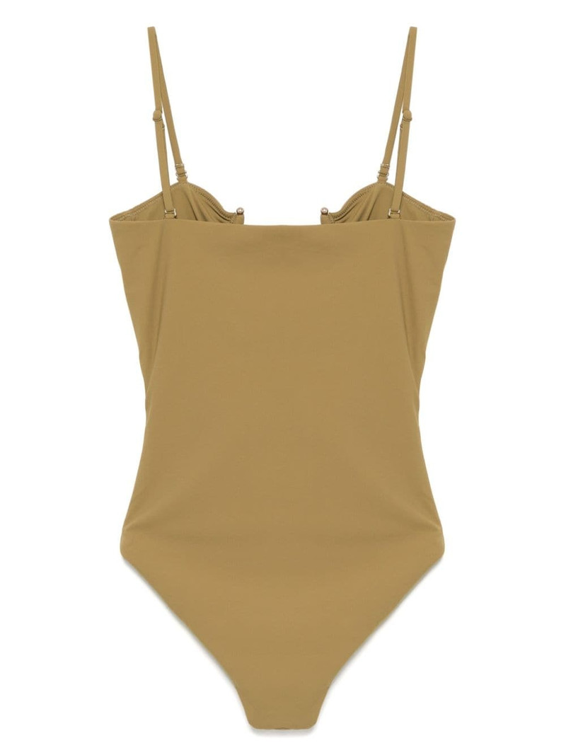 CHRISTOPHER ESBER Arced Ruched swimsuit outlook