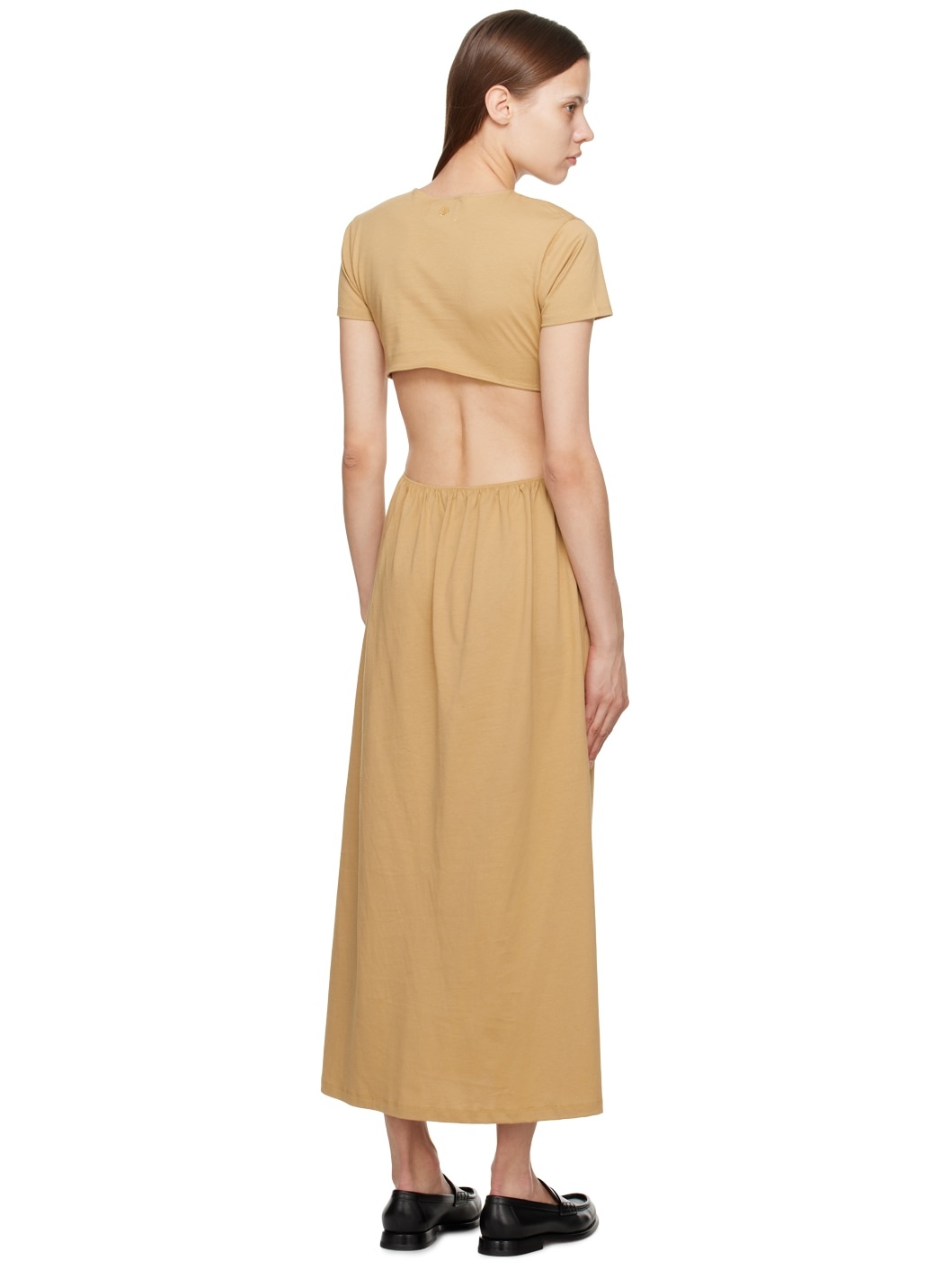 Beige Seram Midi Dress - 3