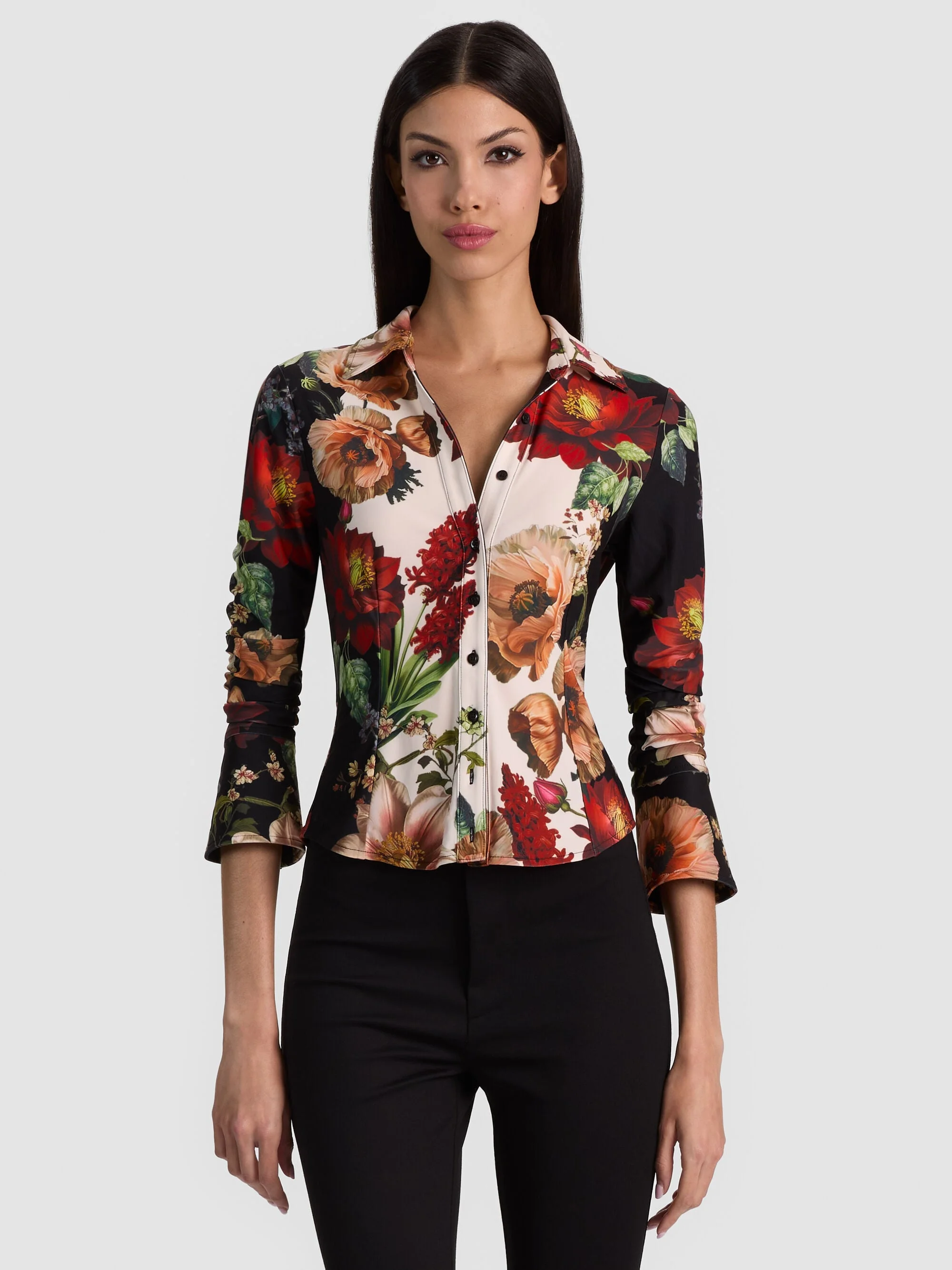 FREYA BUTTON DOWN TOP - 1