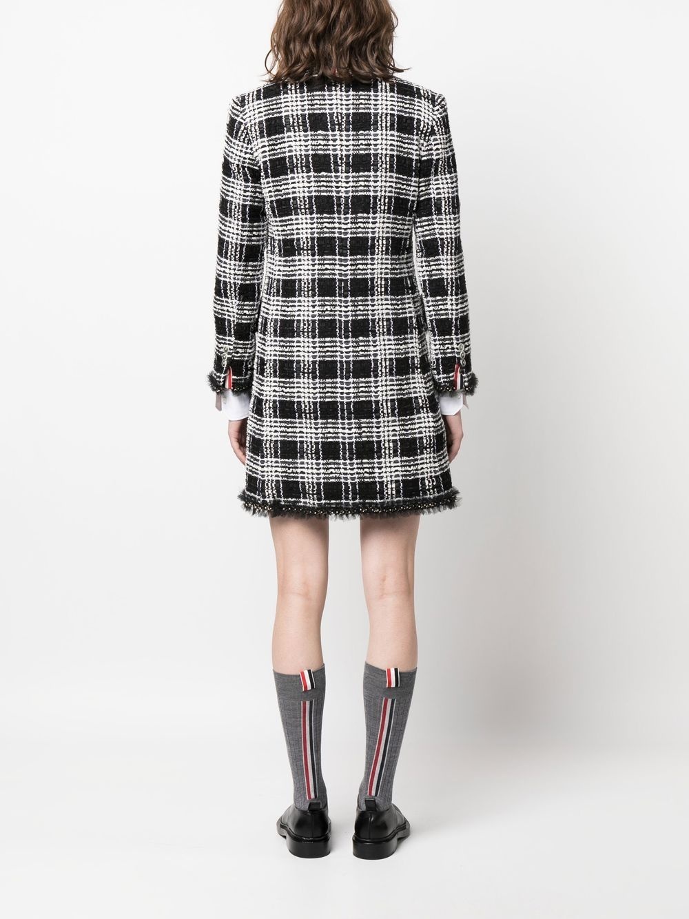 Chesterfield tweed midi dress - 4