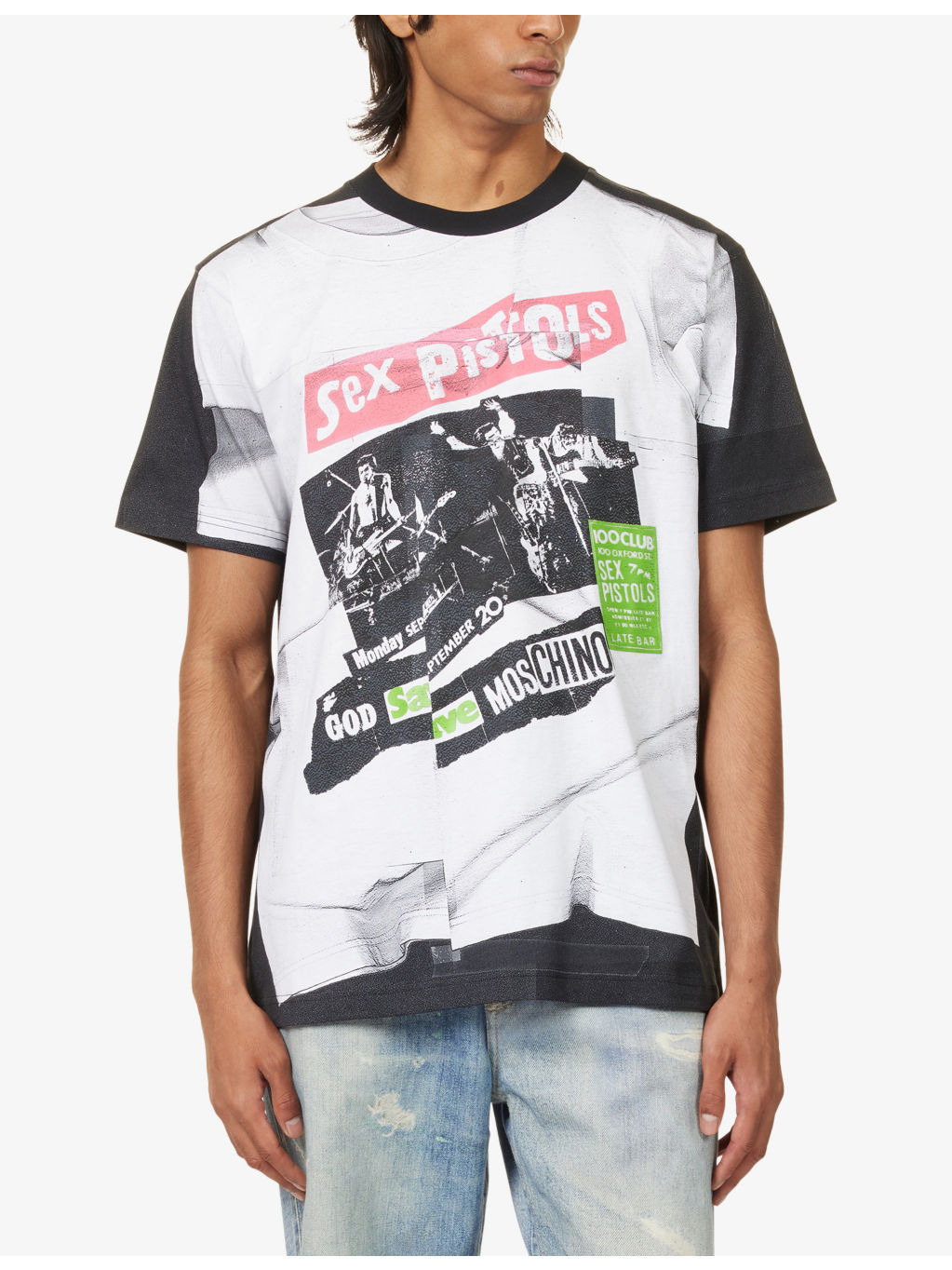 Sex Pistols Graphic-Print Cotton T-Shirt - 3