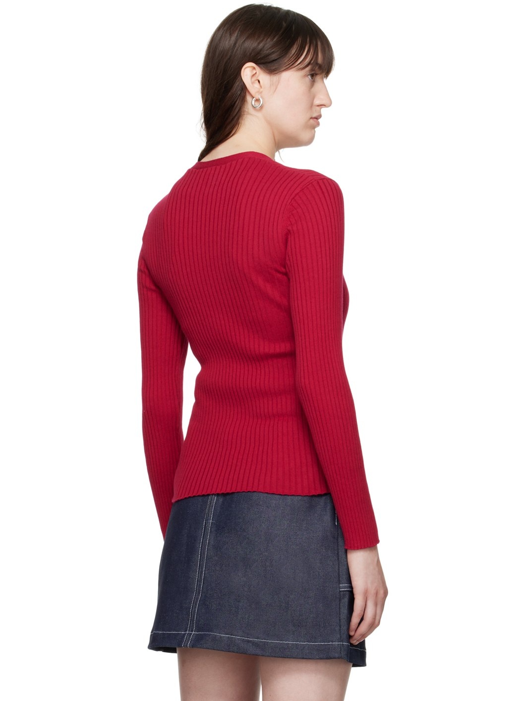 Red Katie Holmes Edition Camille Sweater - 3