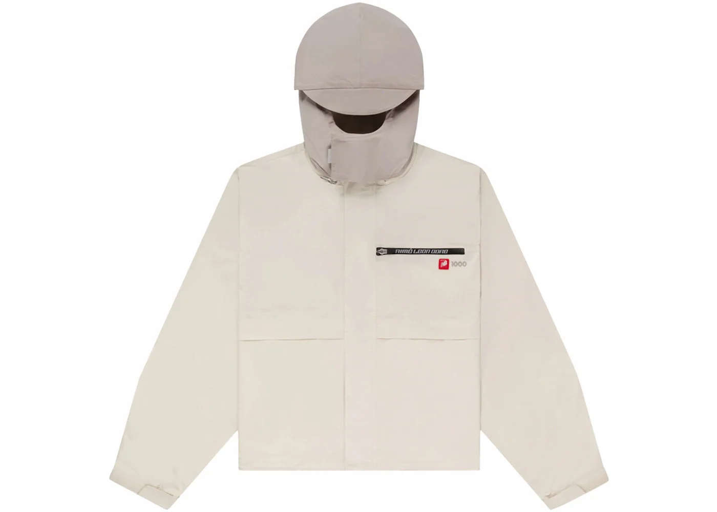 Aime Leon Dore x New Balance Nylon Windbreaker Cream - 1
