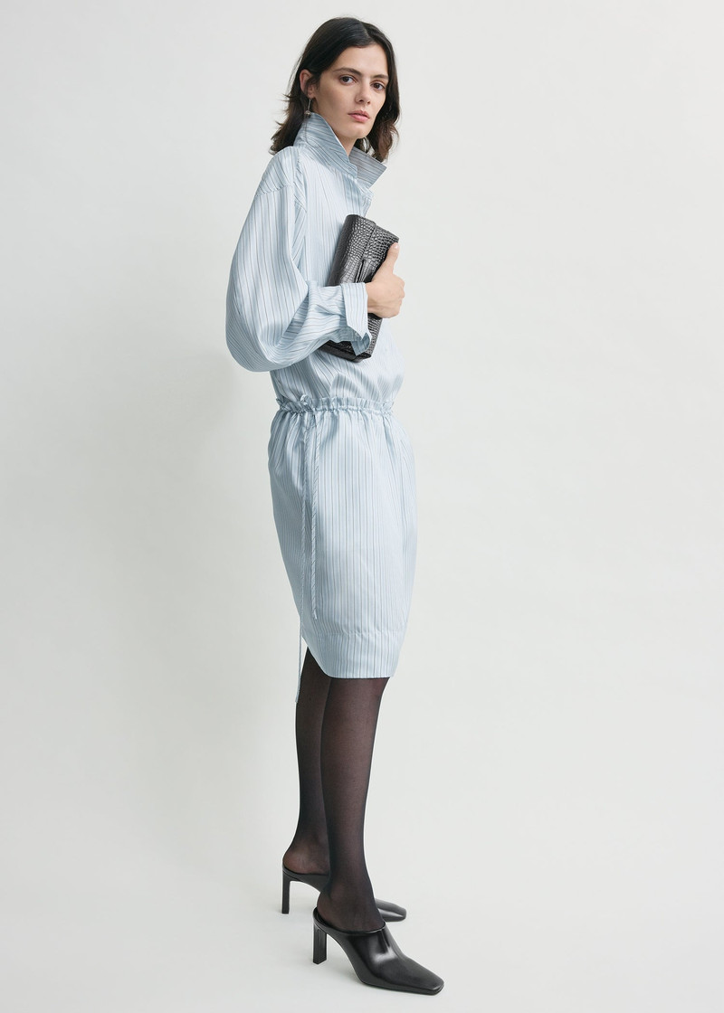 Striped mini skirt ice/white 3