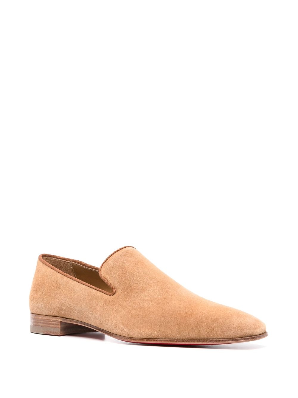 flat suede loafers - 2