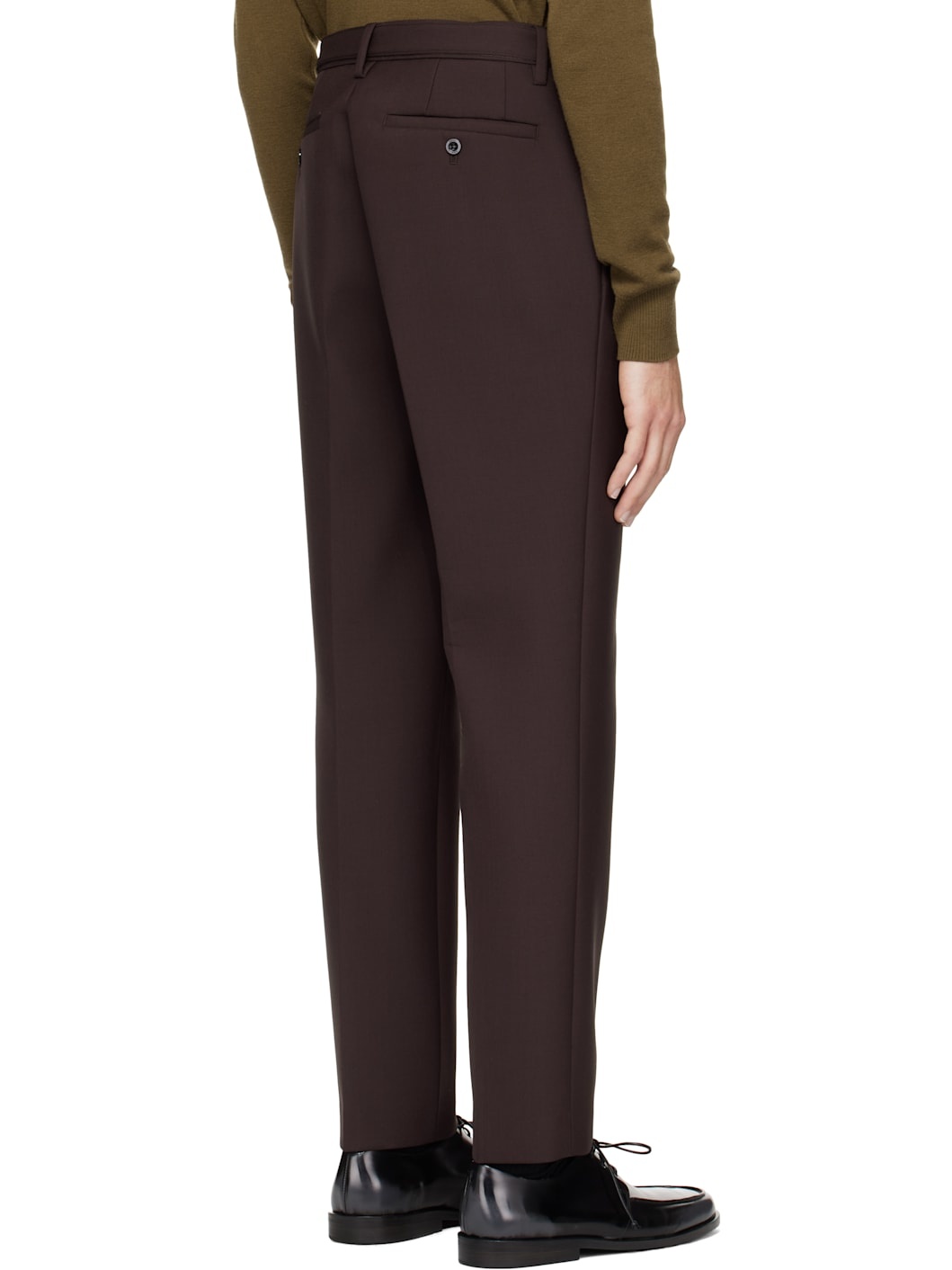 Brown Suiting Trousers - 3