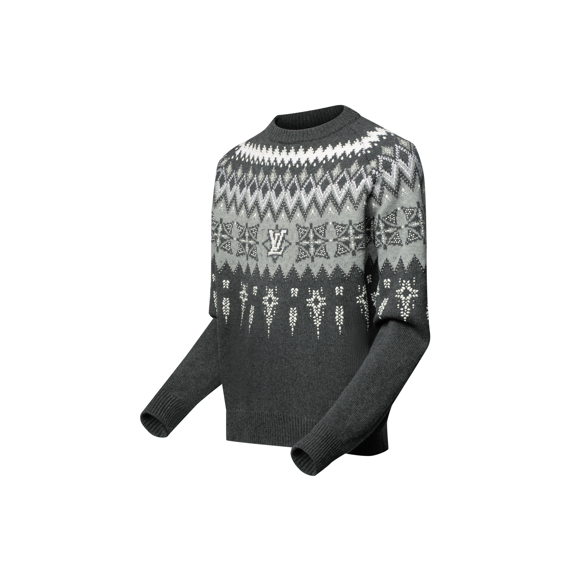 Embellished Wool-Cashmere Blend Pullover - 2